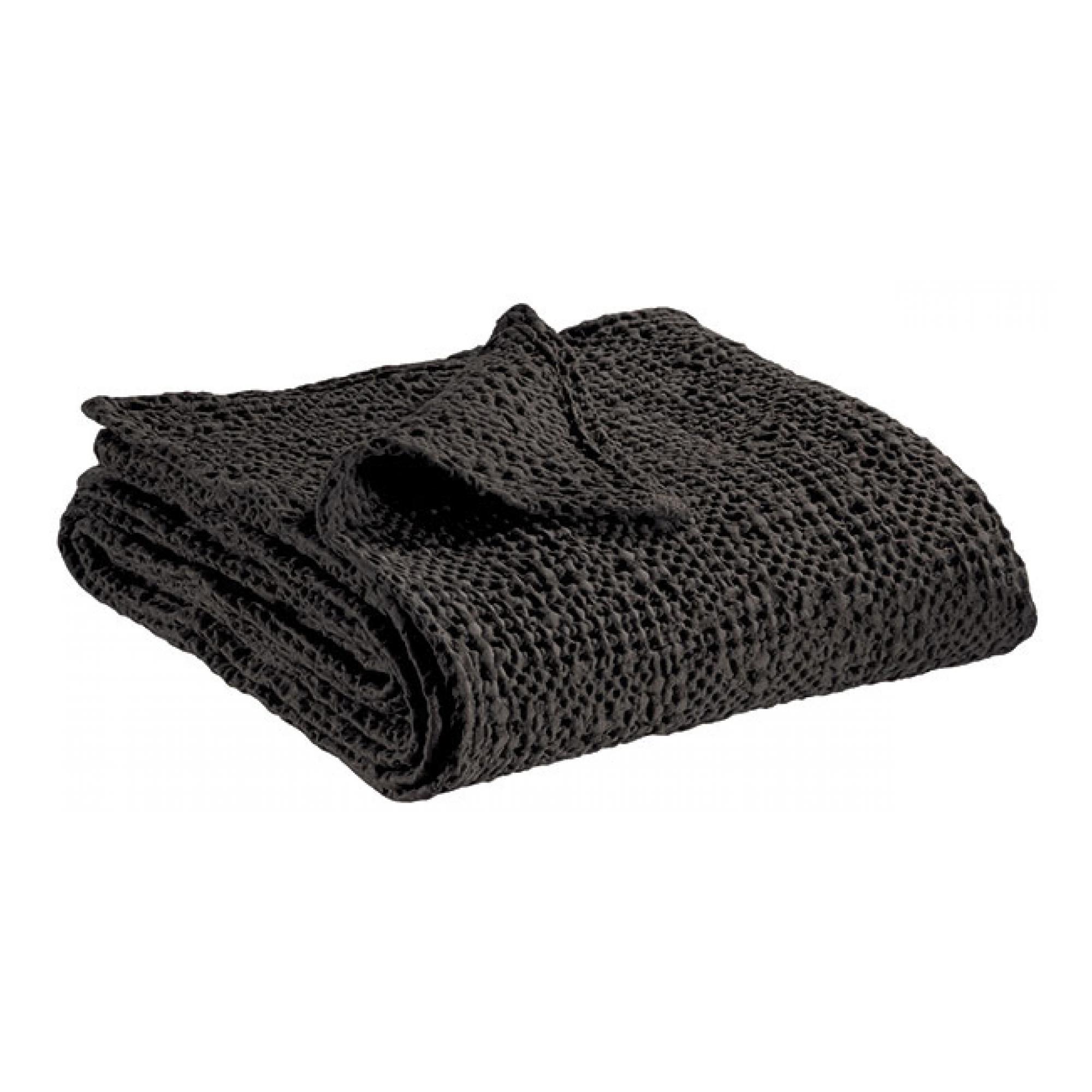 Jete en coton carbone 260 x 260 Jete en coton carbone 260 x 260
