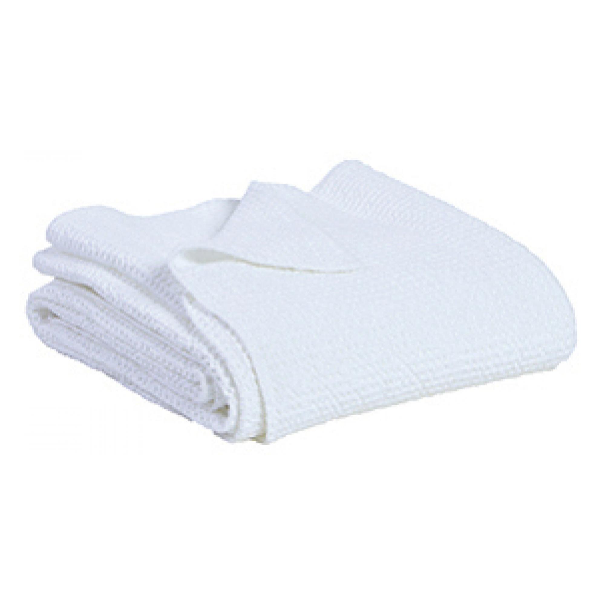 Jete en coton blanc 240 x 260 Jete en coton blanc 240 x 260
