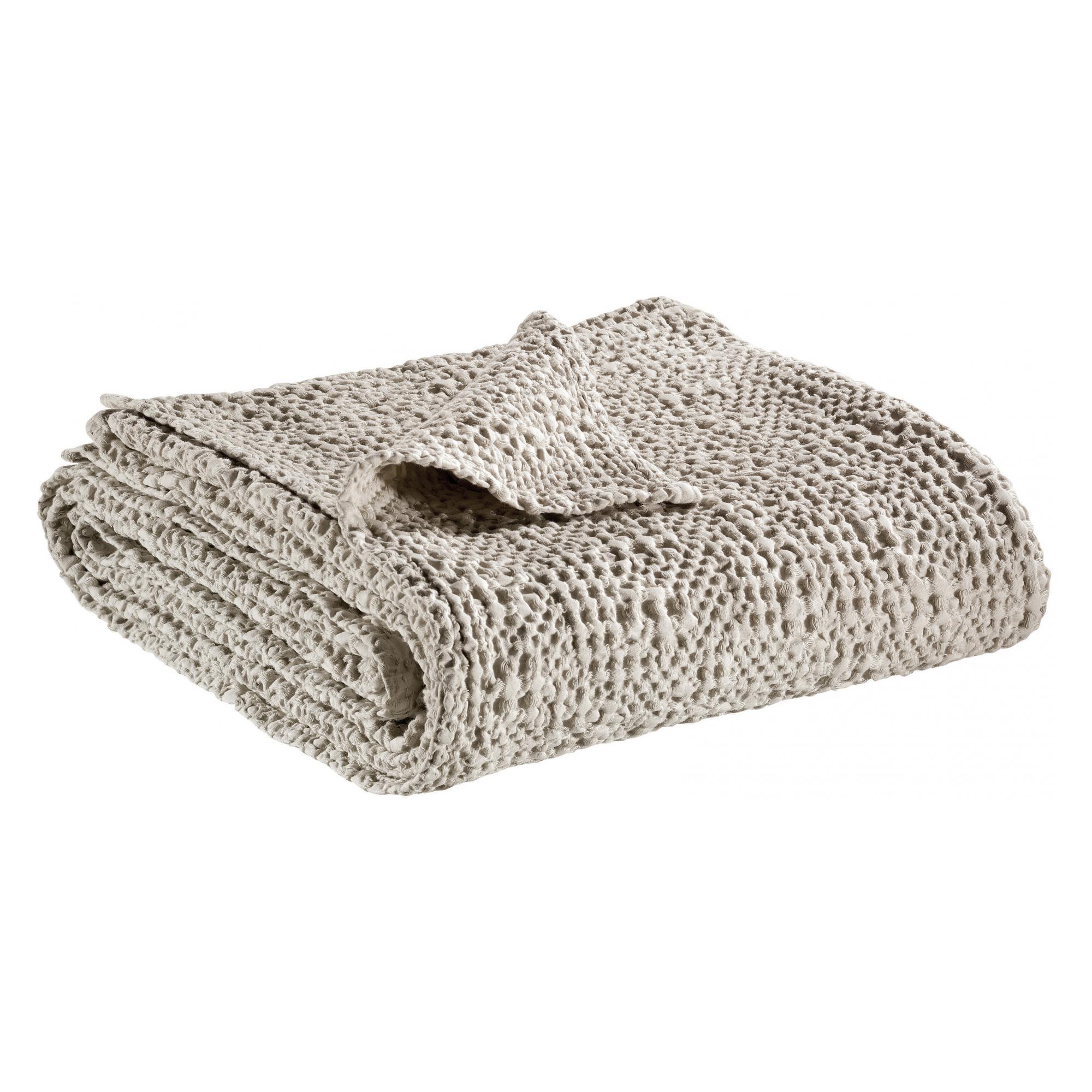 Jete en coton lin 260 x 260 Jete en coton lin 260 x 260