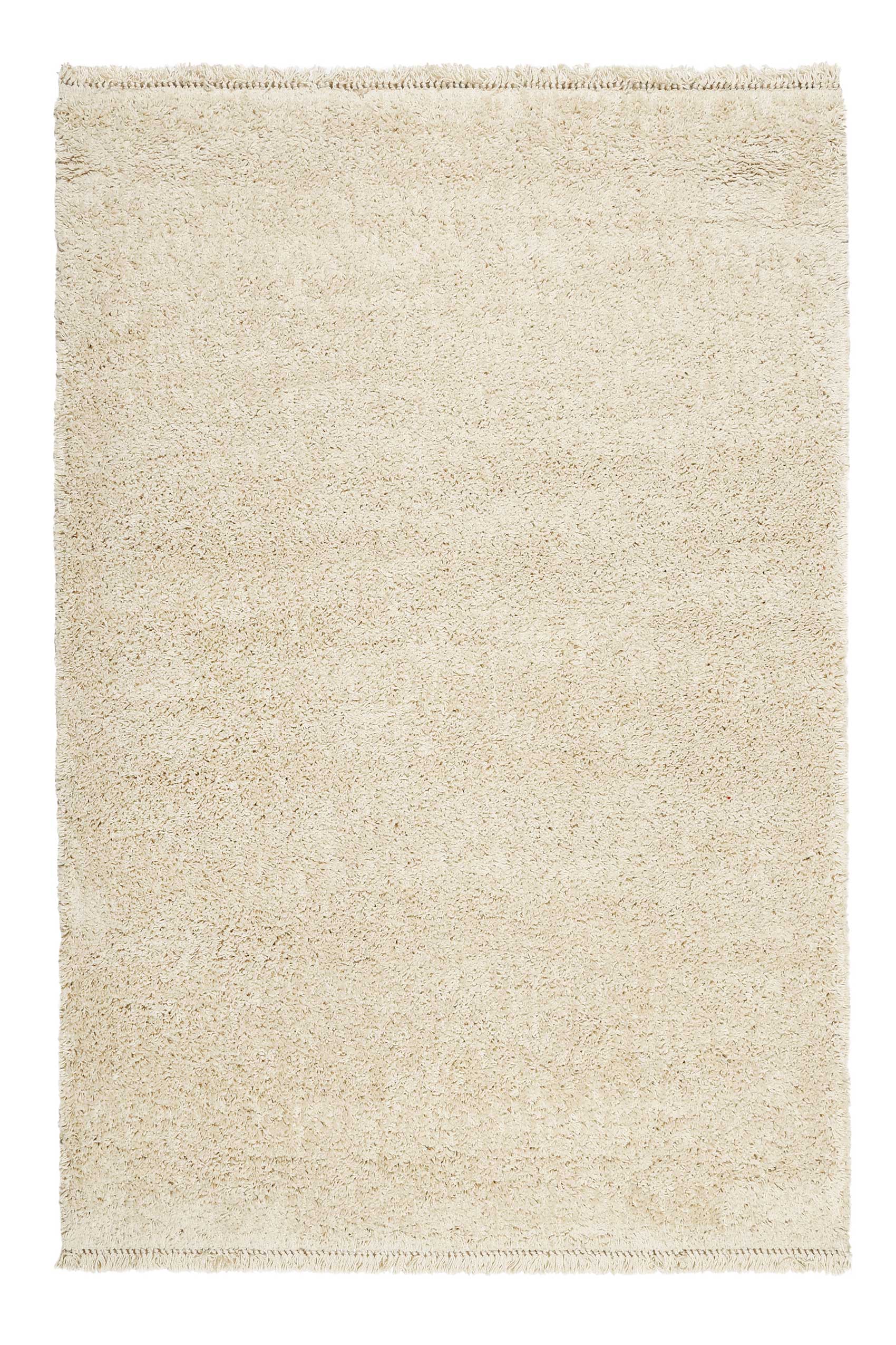 Tapis tissé style berbère beige mèches hautes 170x120 Tapis tissé style berbère beige mèches hautes 170x120