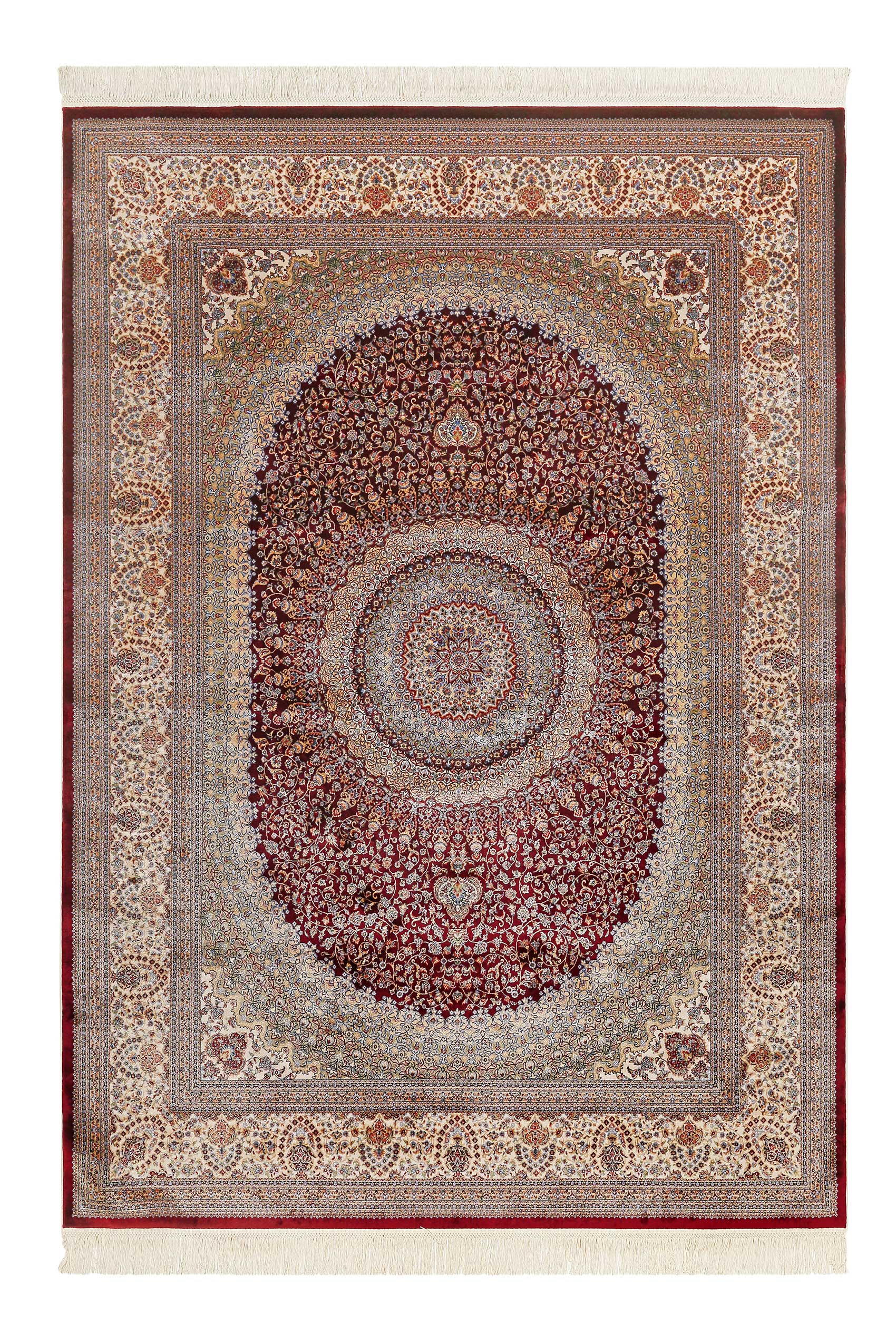 Tapis tissé fin look vintage rouge de très grande qualité 220x160 Tapis tissé fin look vintage rouge de très grande qualité 220x160
