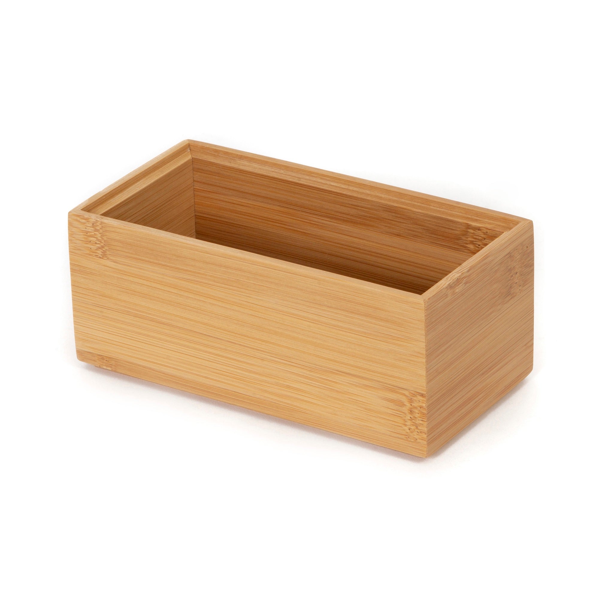Boîte de rangement en bambou 15x7,5cm Boîte de rangement en bambou 15x7,5cm