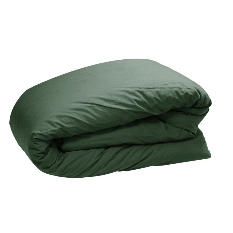 Housse de couette en coton mousse 240x220 Housse de couette en coton mousse 240x220