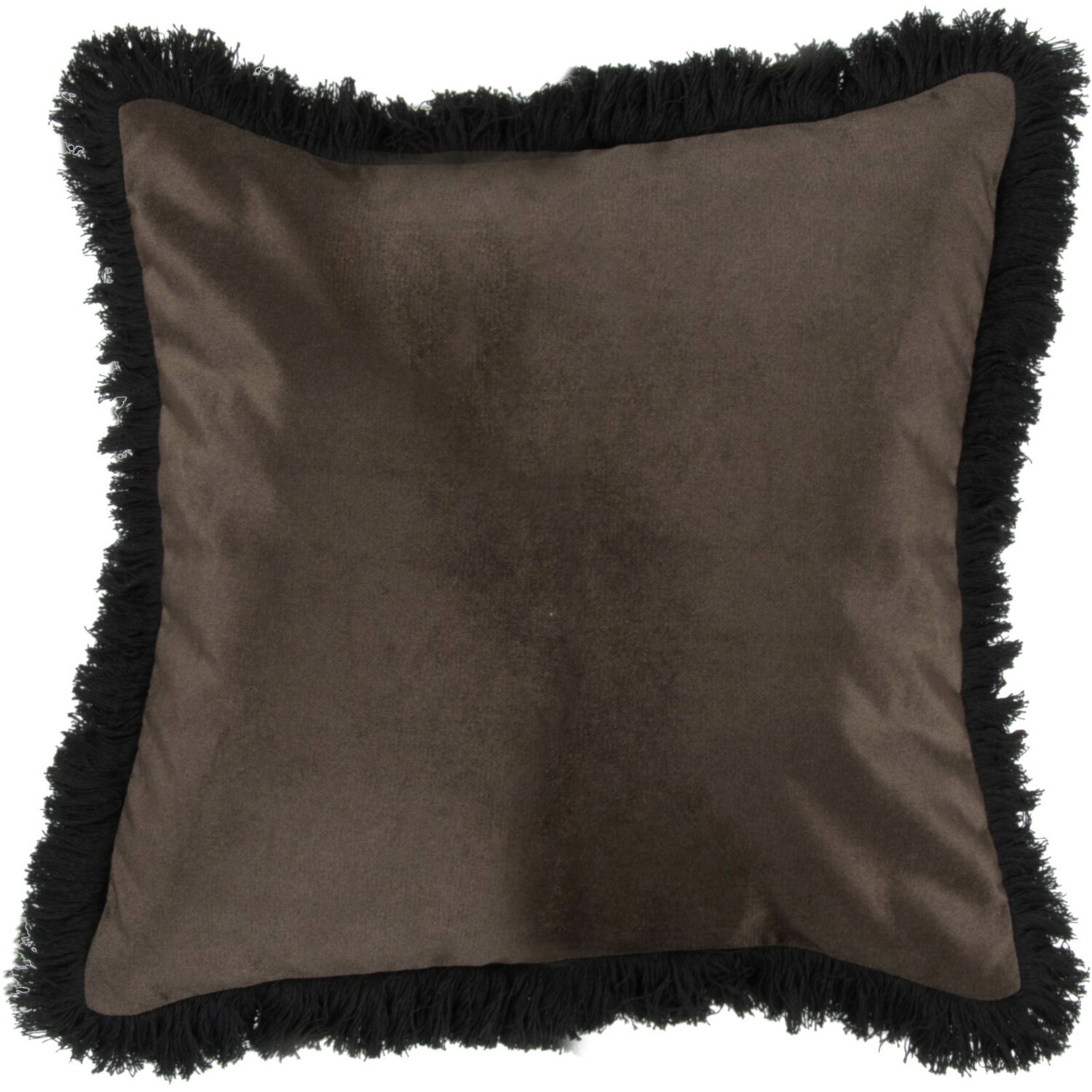Housse de coussin en velours 50x50 Marron Housse de coussin en velours 50x50 Marron