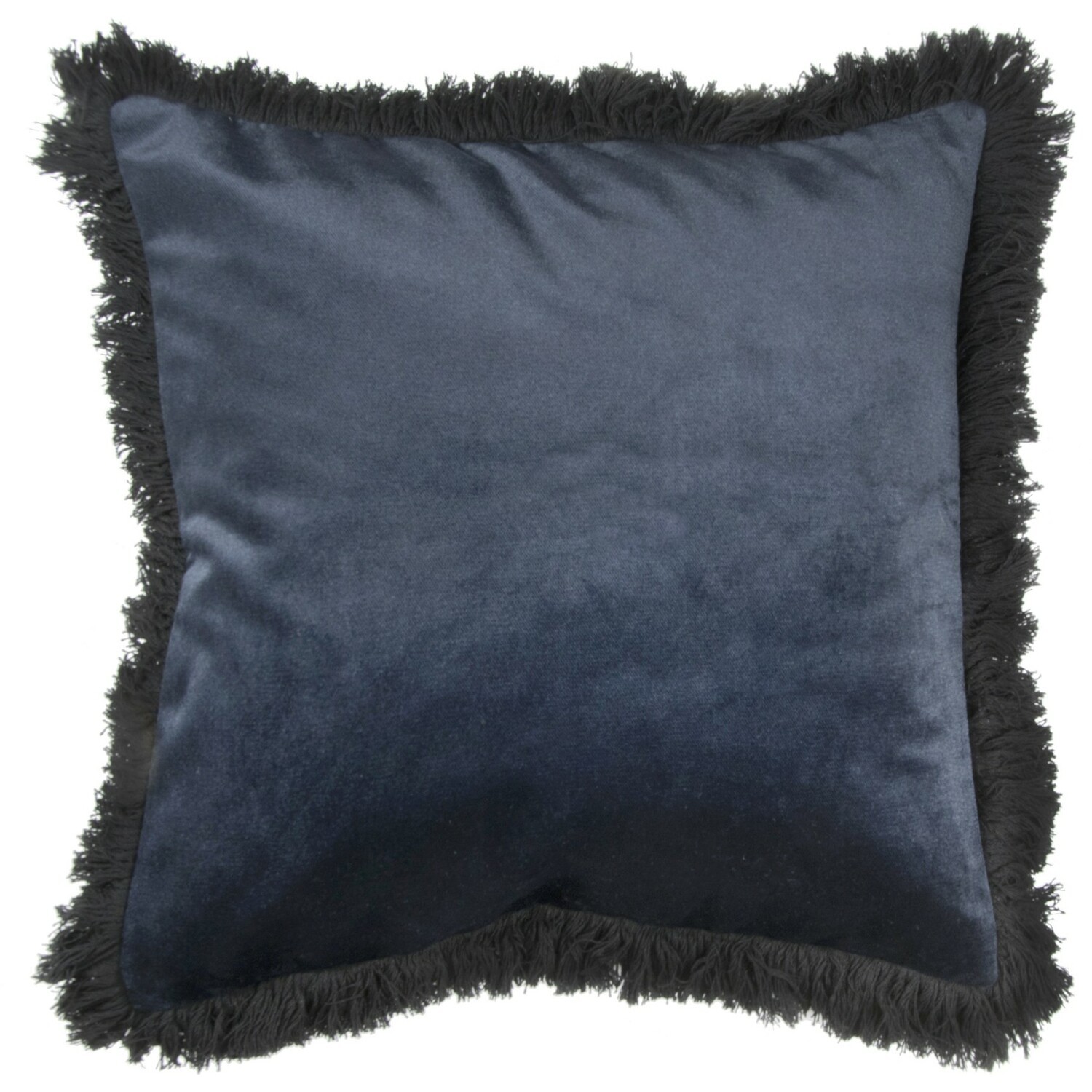 Housse de coussin en velours 50x50 Bleu nuit Housse de coussin en velours 50x50 Bleu nuit