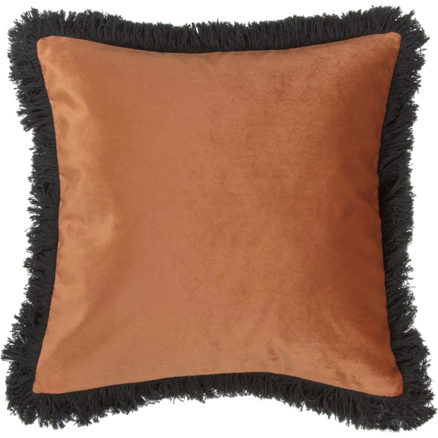 Housse de coussin en velours 50x50 Rouge brique Housse de coussin en velours 50x50 Rouge brique