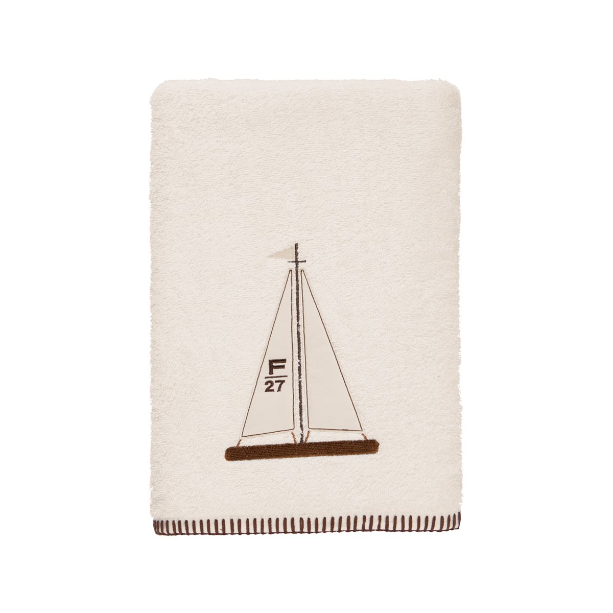 ANTHINEA - Drap de bain en coton biologique Ecru 70x140 cm (photo) ANTHINEA - Drap de bain en coton biologique Ecru 70x140 cm