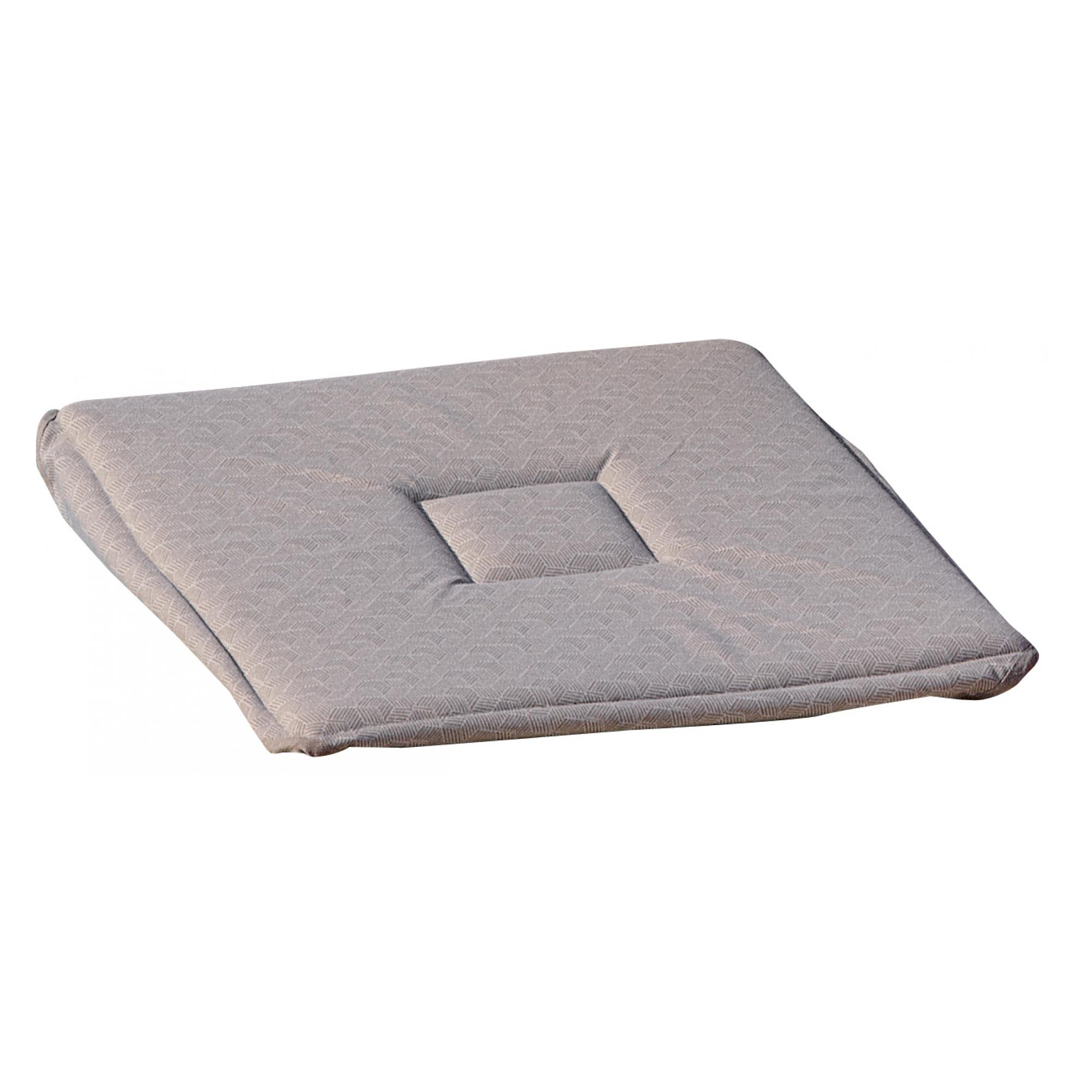 Galette à rabats en coton ficelle 38 x 38 x 2 (photo) Galette à rabats en coton ficelle 38 x 38 x 2