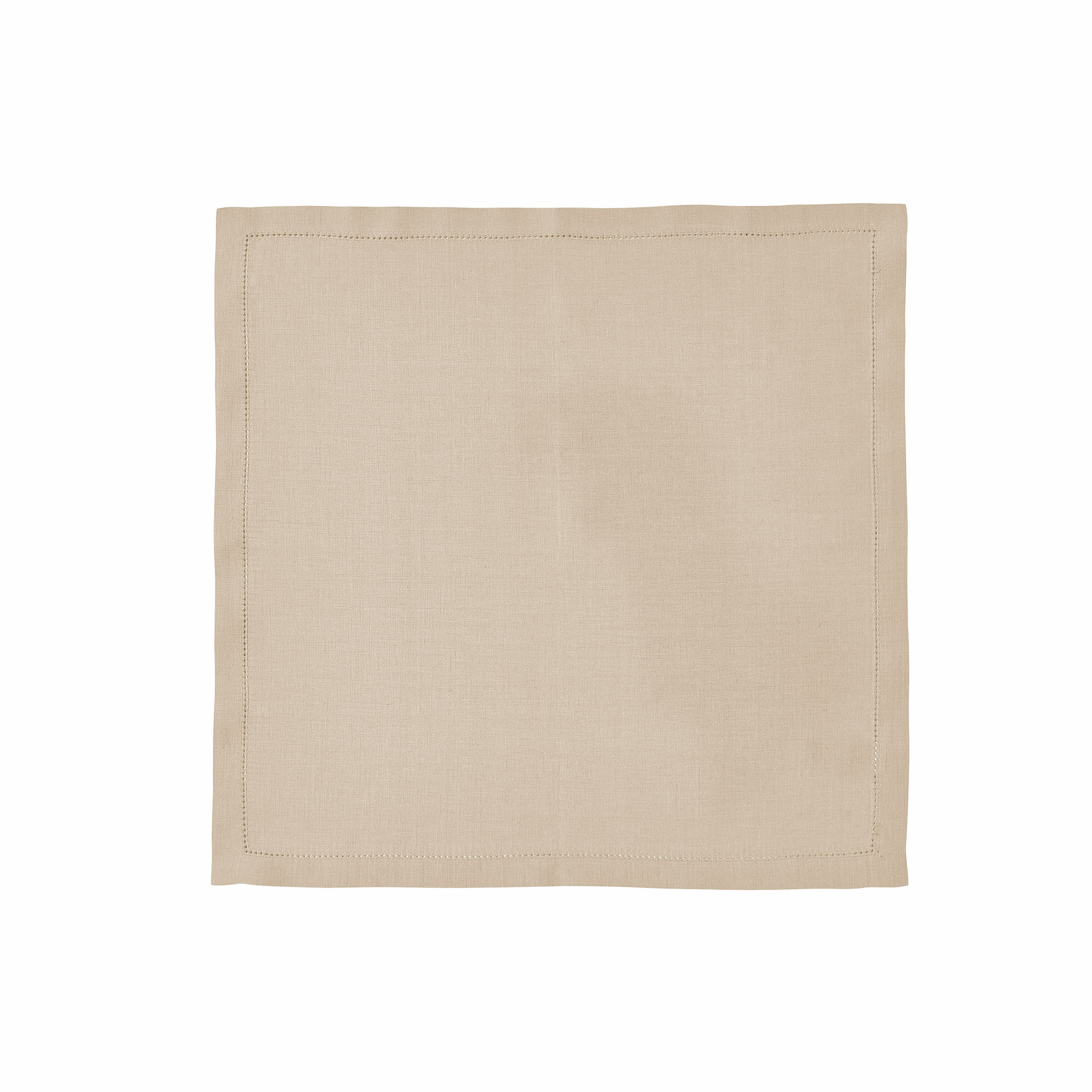 serviette de table en lin beige 45x45