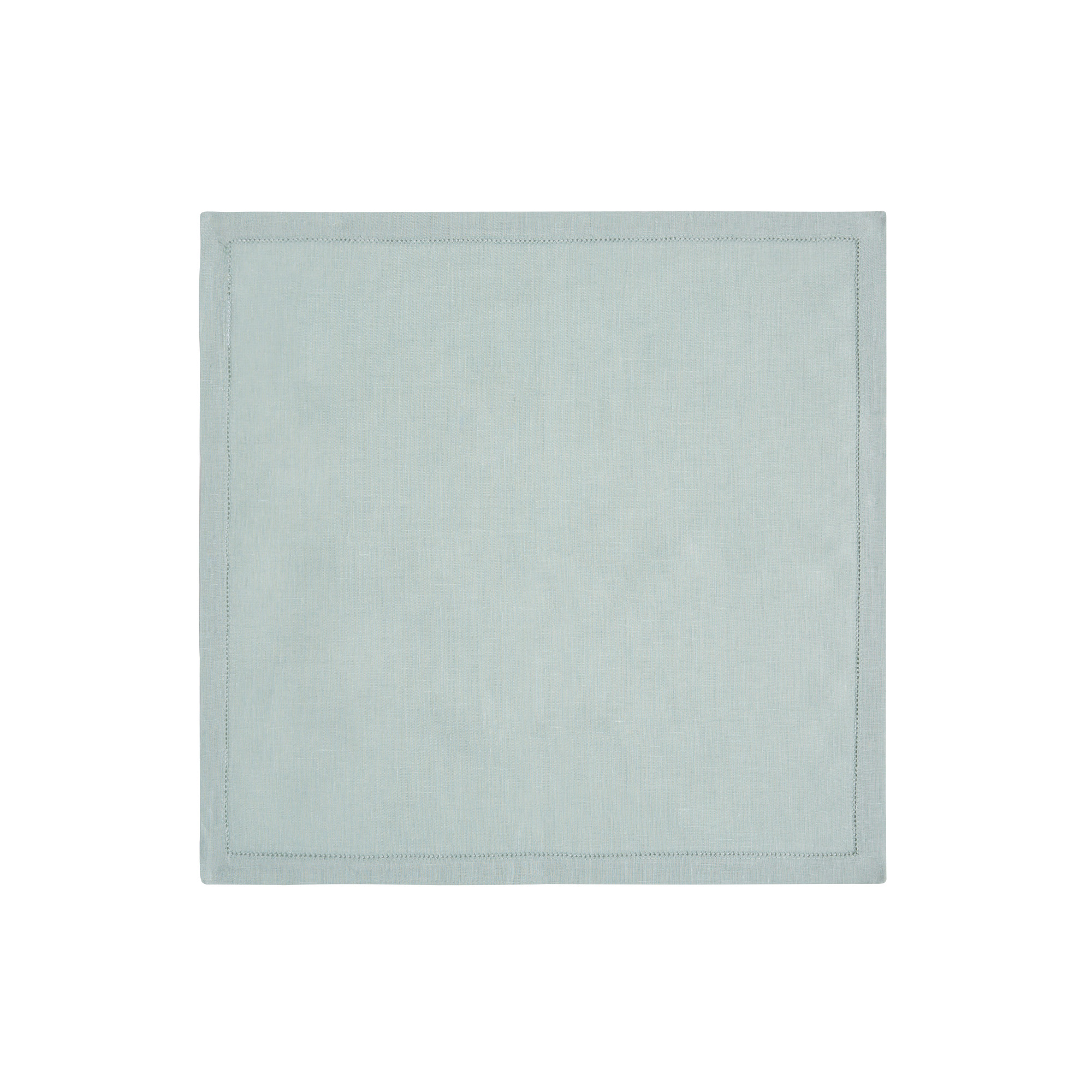 Serviette de table en lin vert sauge 45x45 (photo) Serviette de table en lin vert sauge 45x45