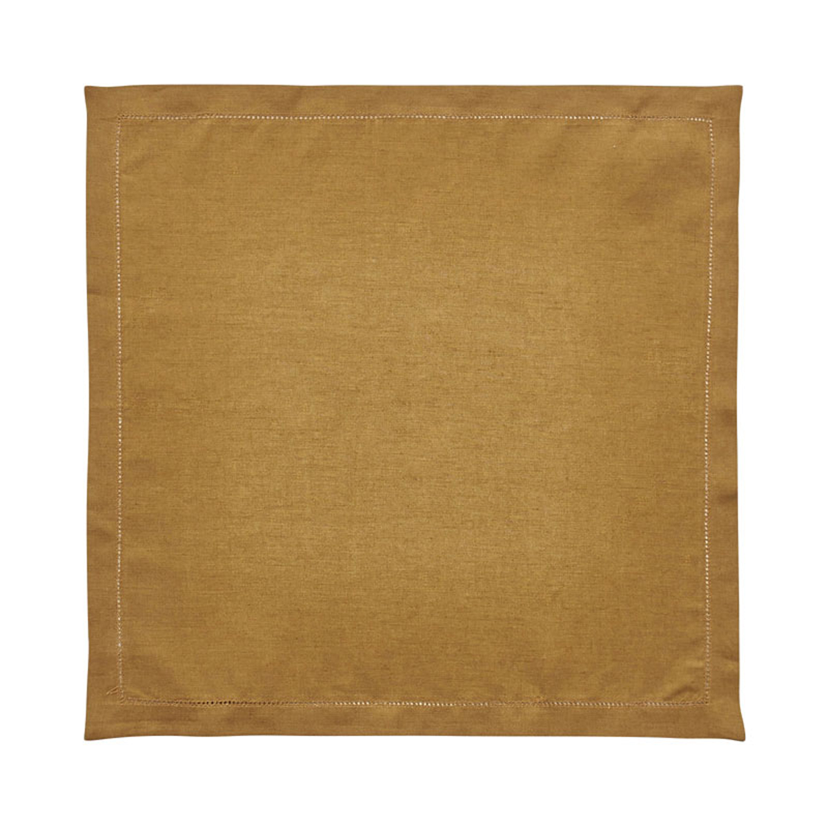 Serviette de table en lin marron 50x50 (photo) Serviette de table en lin marron 50x50