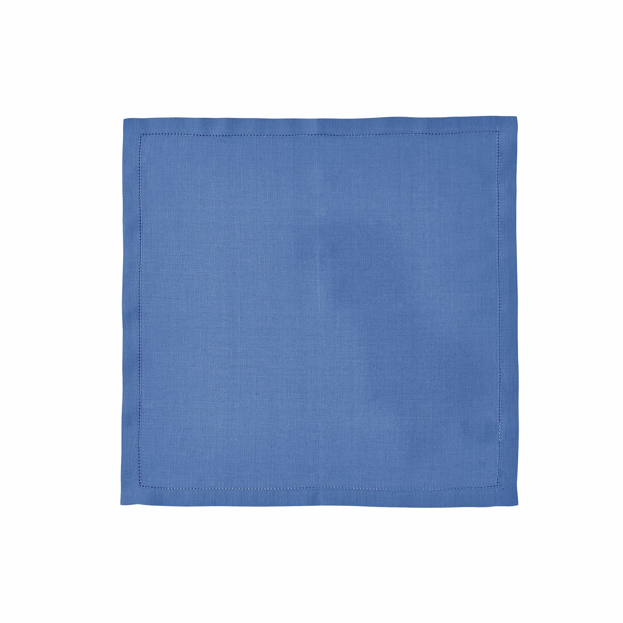 Serviette de table en lin bleu 45x45 Serviette de table en lin bleu 45x45