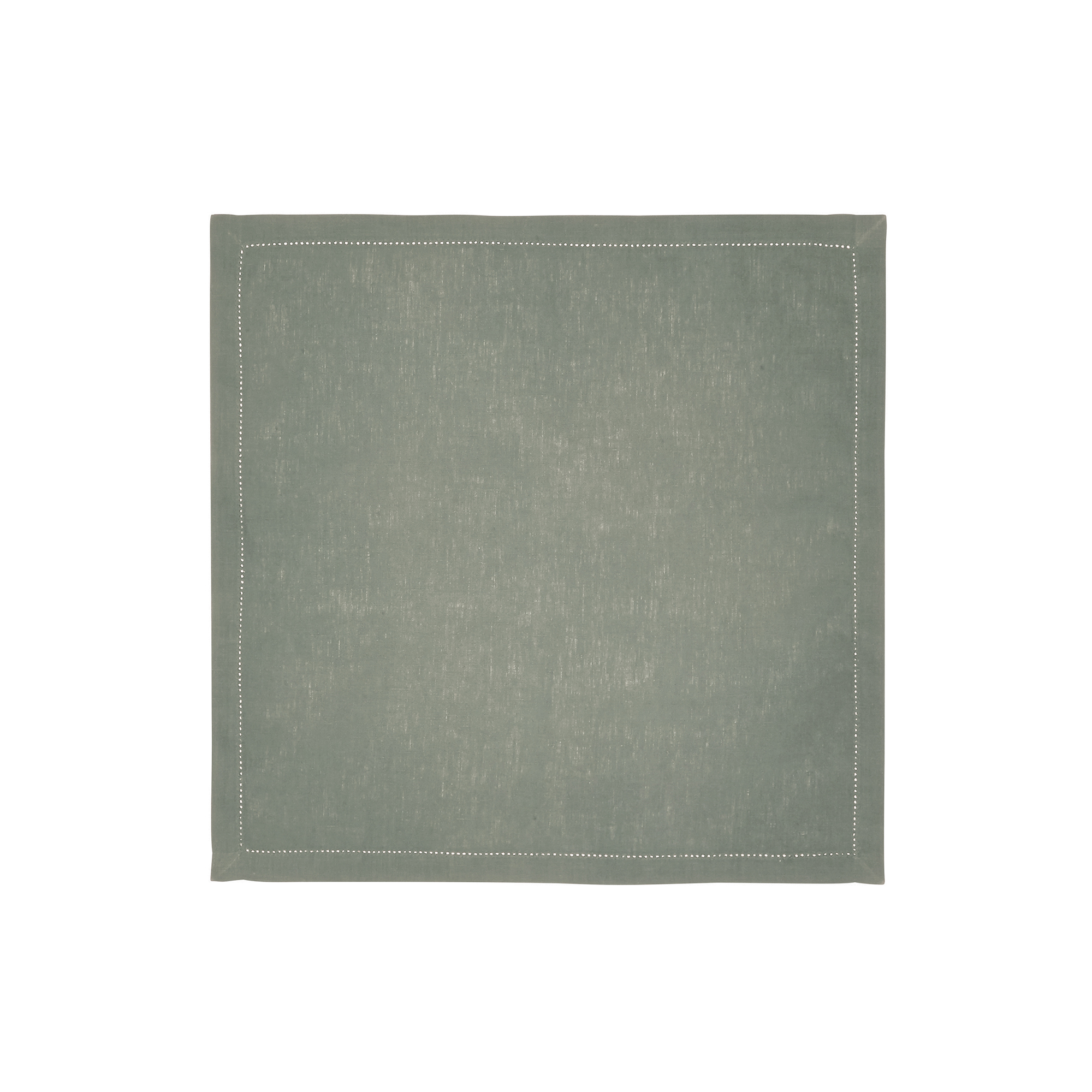 Serviette de table en lin vert 45x45 (photo) Serviette de table en lin vert 45x45