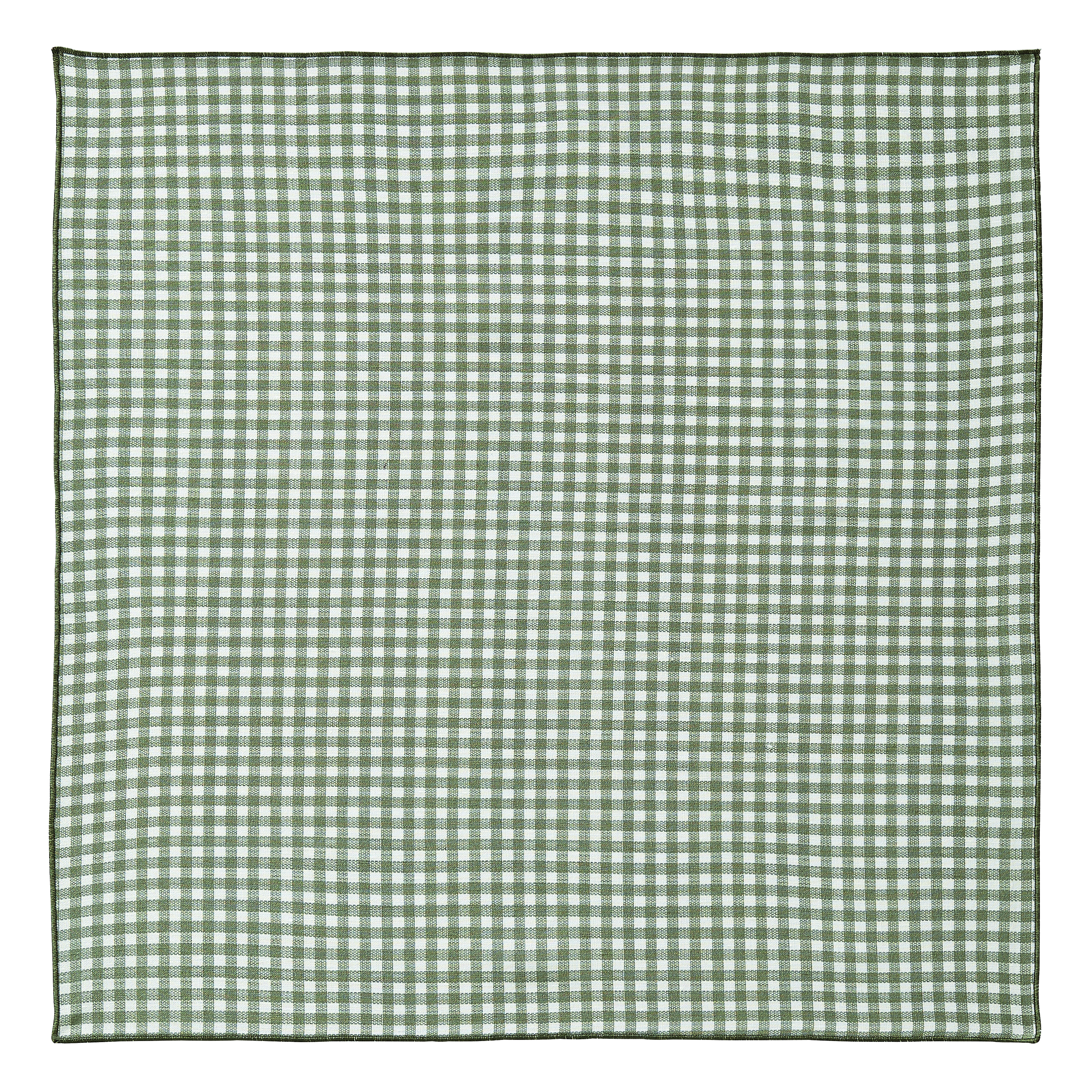 Serviette de table en lin vert 45x45 (photo) Serviette de table en lin vert 45x45