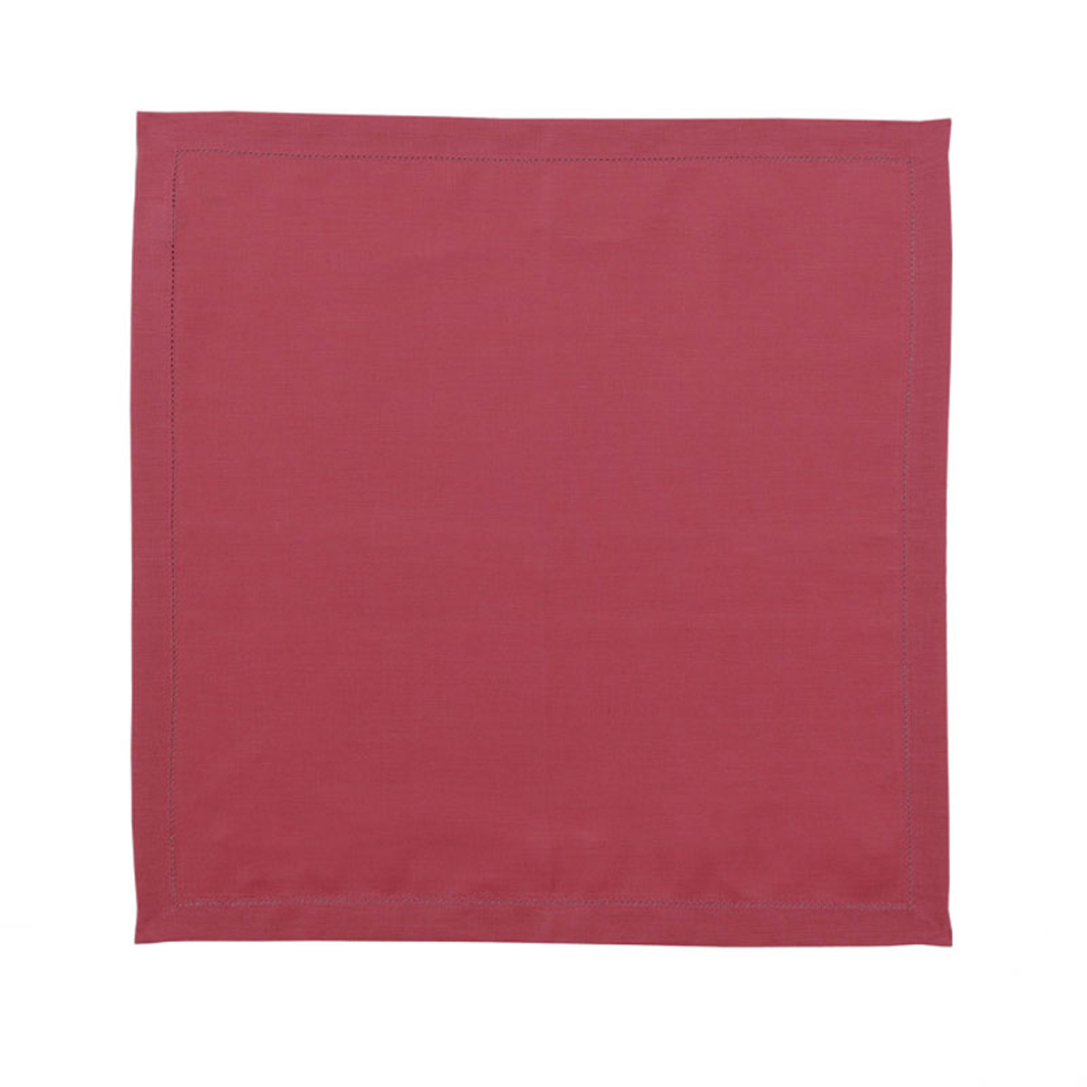 Serviette de table en lin rouge 45x45 (photo) Serviette de table en lin rouge 45x45