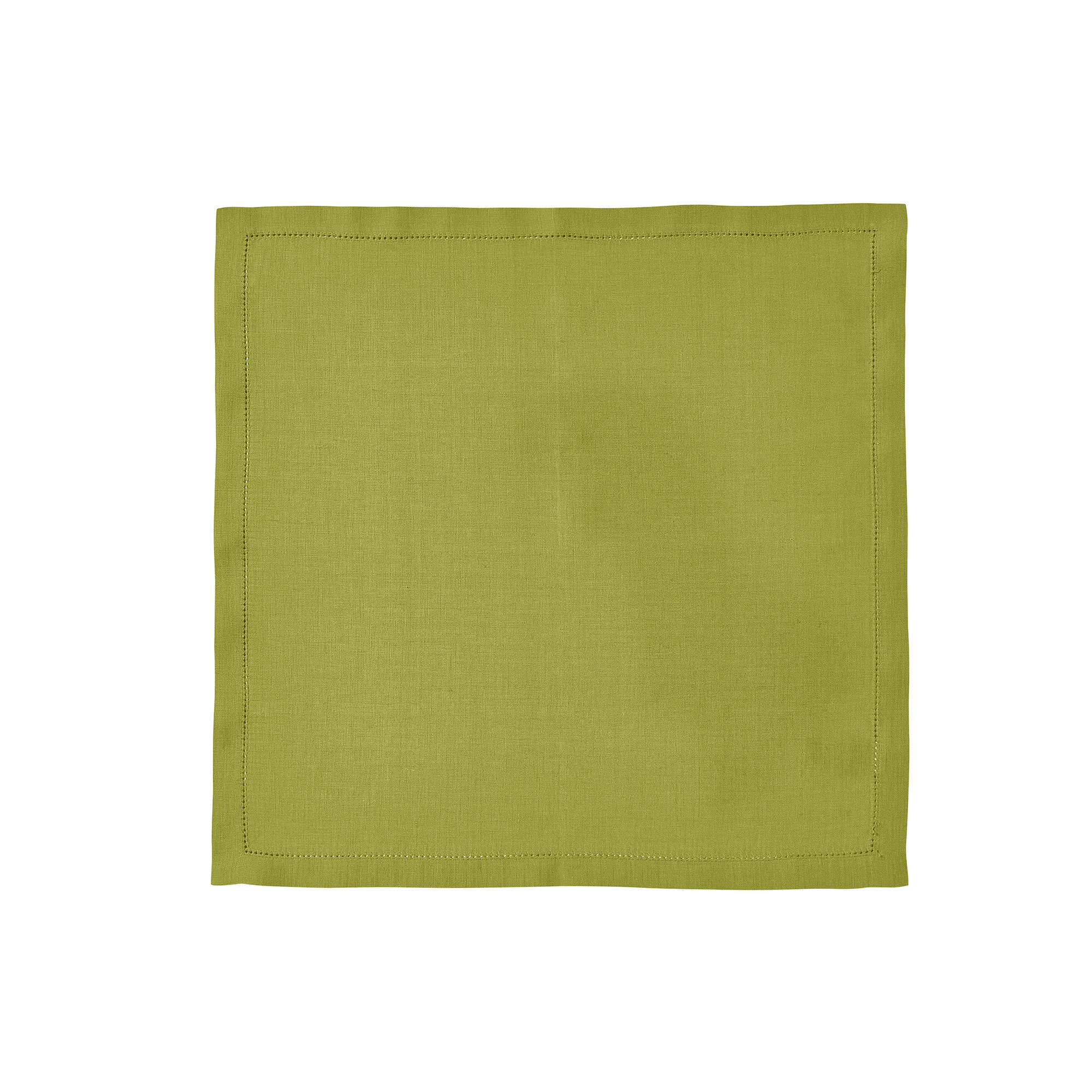 Serviette de table en lin vert 45x45 (photo) Serviette de table en lin vert 45x45