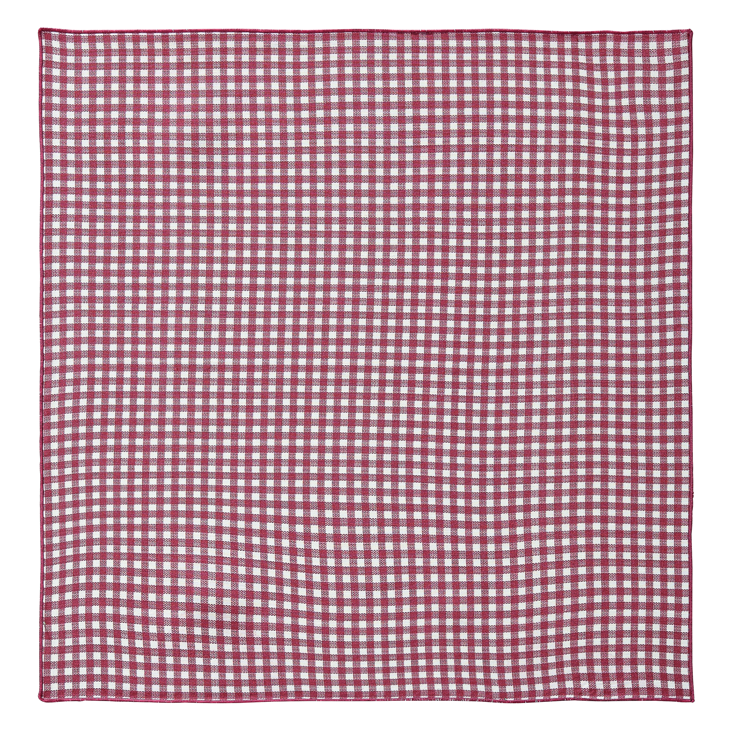 Serviette de table en lin rouge 45x45 (photo) Serviette de table en lin rouge 45x45