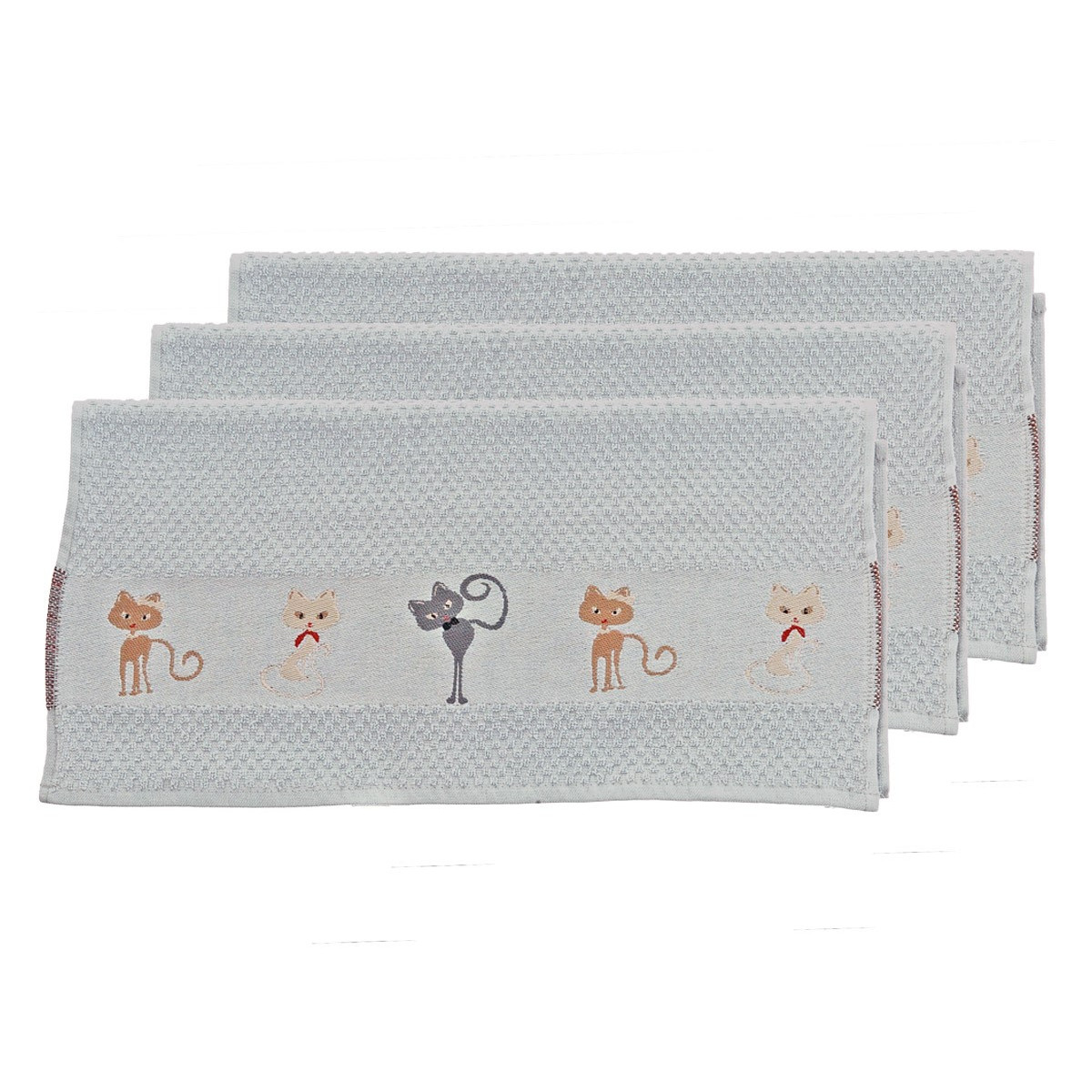 Torchon en polyester blanc 50x70 Torchon en polyester blanc 50x70