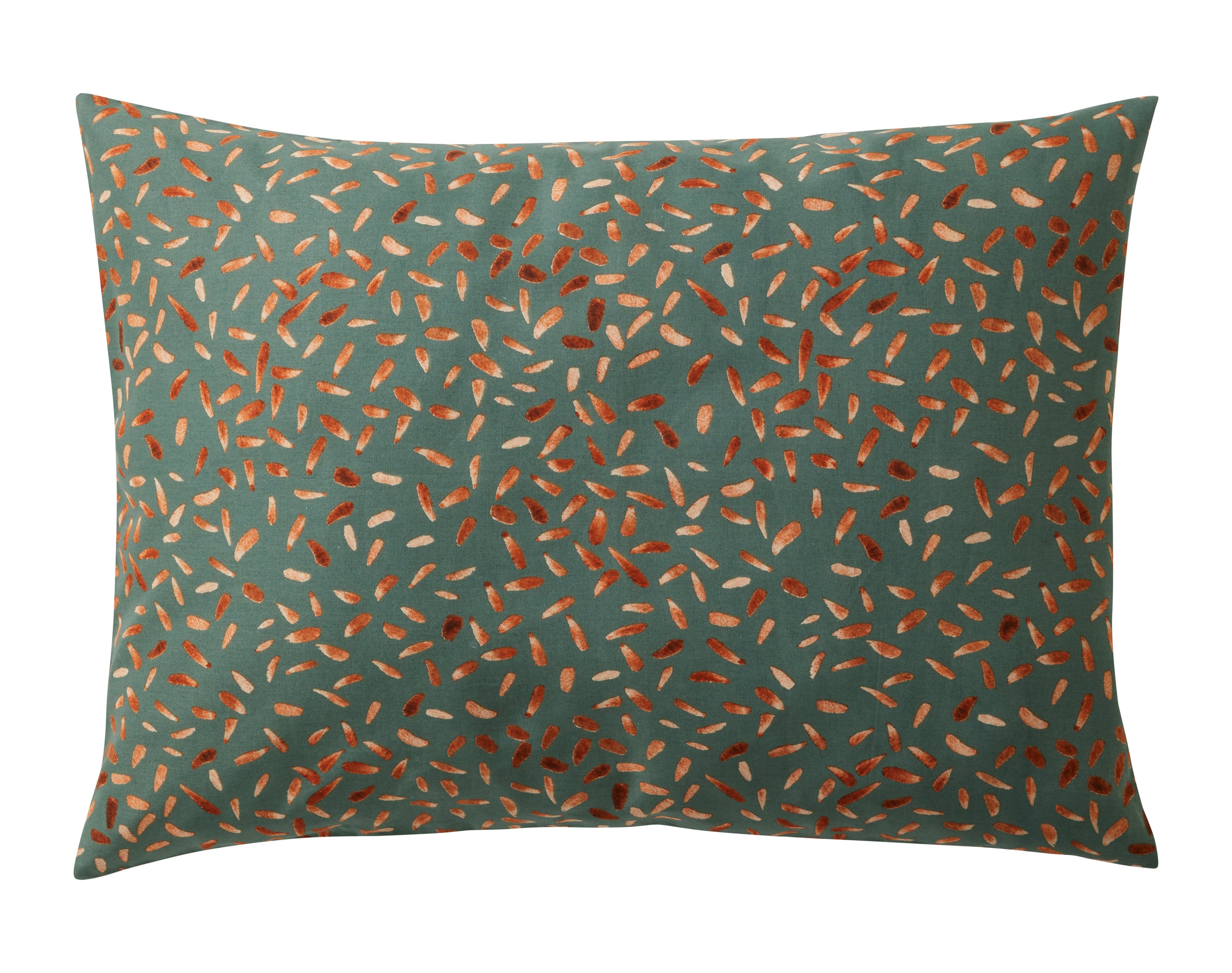 Taie d'oreiller 50x70 en coton vert Taie d'oreiller 50x70 en coton vert