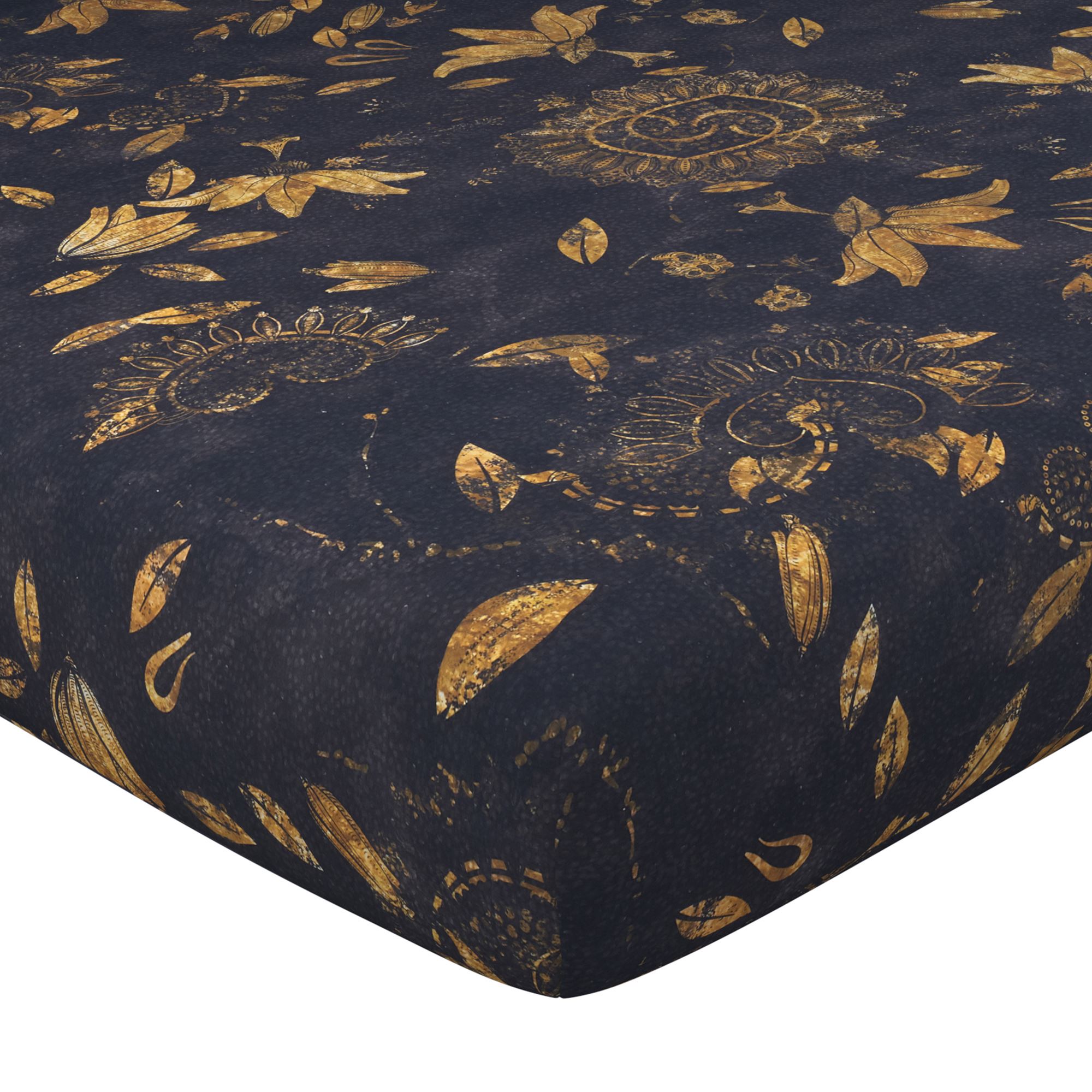 Drap-housse 140x190 en coton multicolore Drap-housse 140x190 en coton multicolore