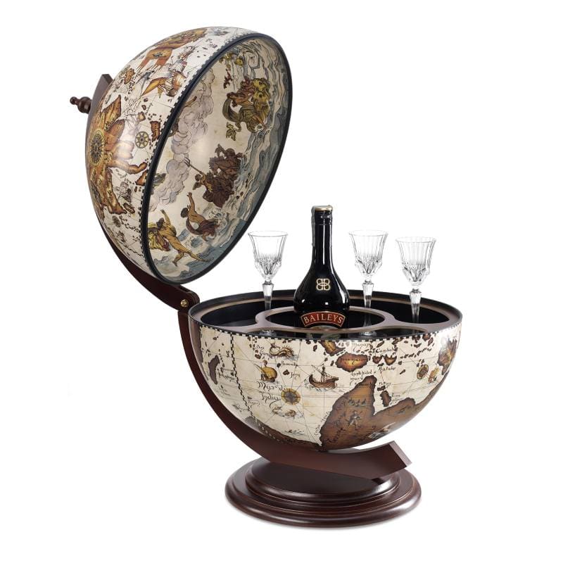 Globe bar Sfera ivory D42cm Globe bar Sfera ivory D42cm