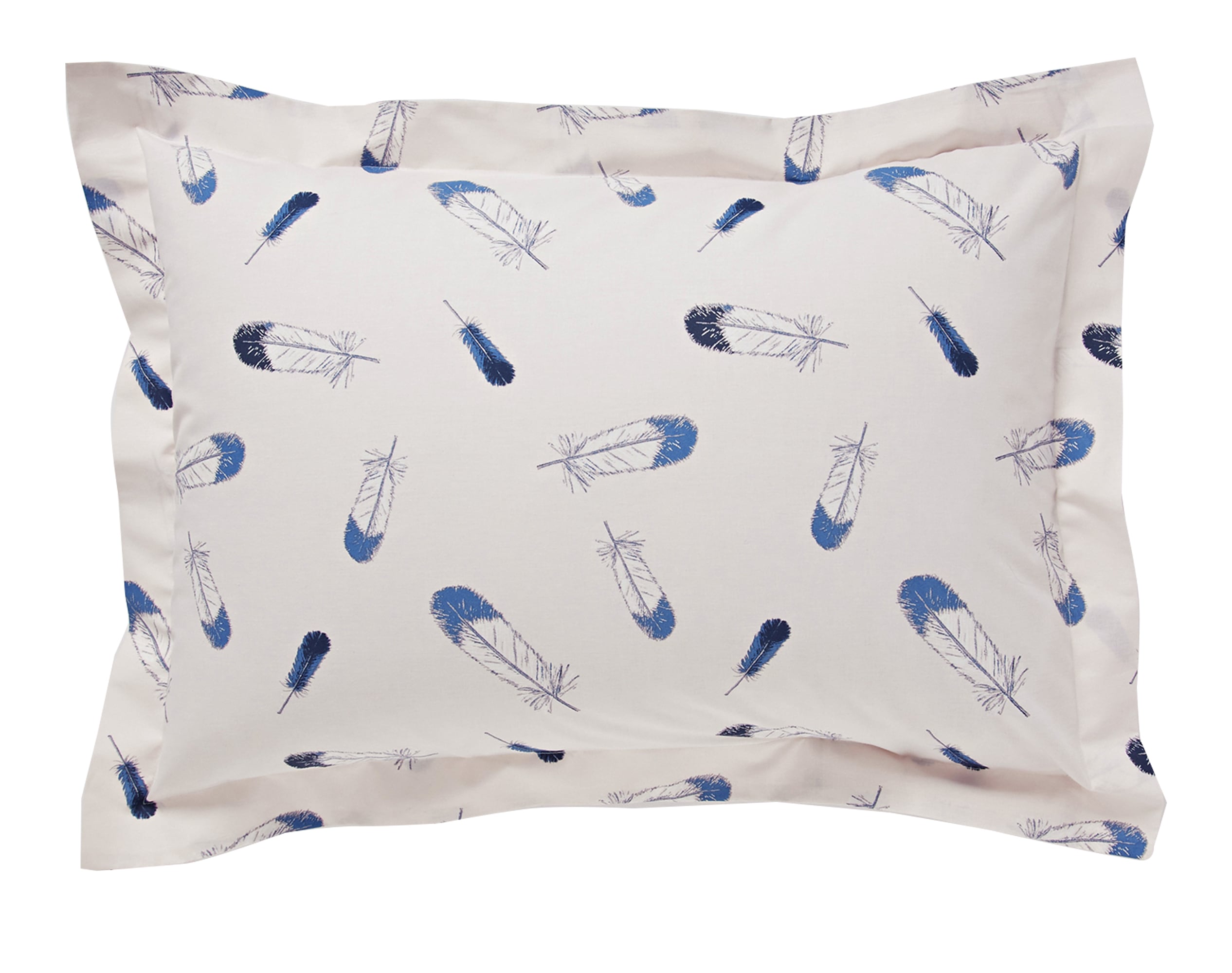 Taie d'oreiller 50x70 en coton blanc craie Taie d'oreiller 50x70 en coton blanc craie