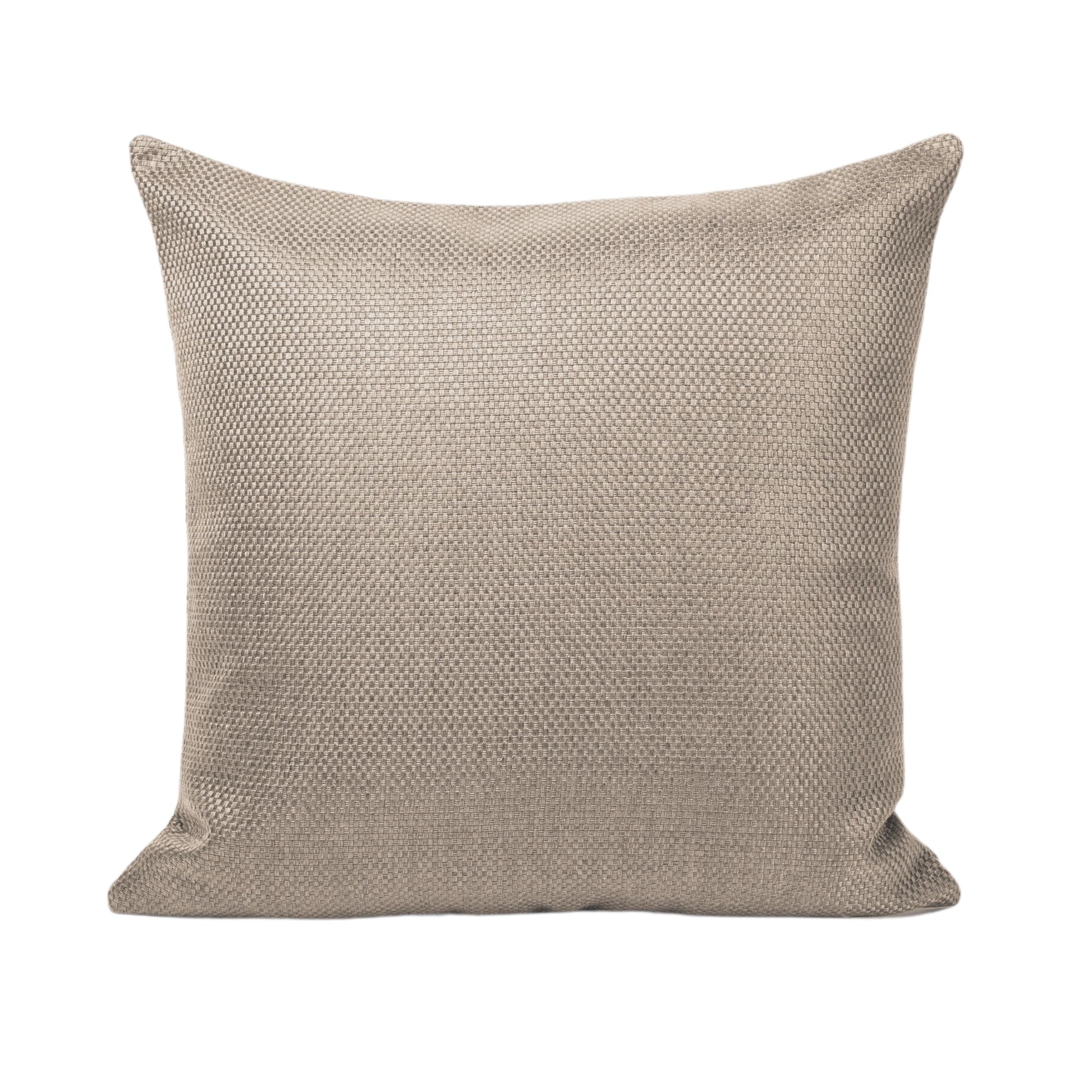 Housse de coussin beige 60x60 cm