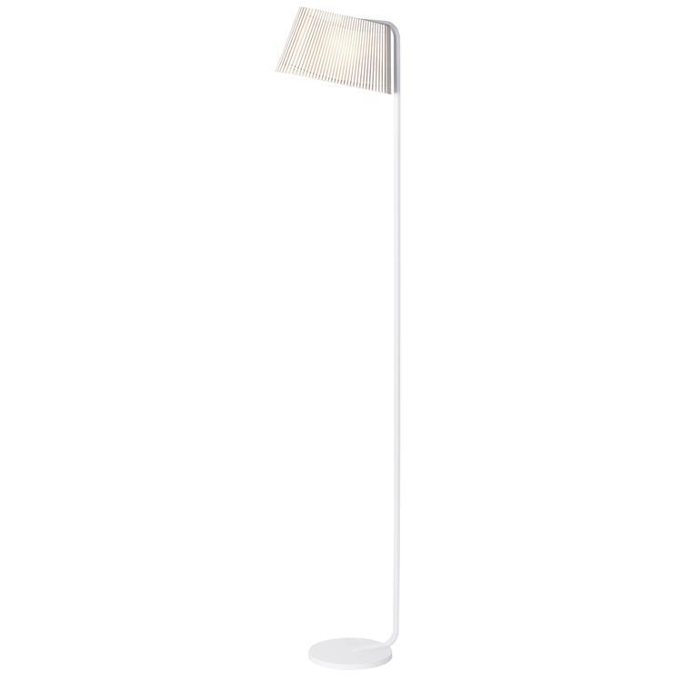 Lampadaire blanc H168cm