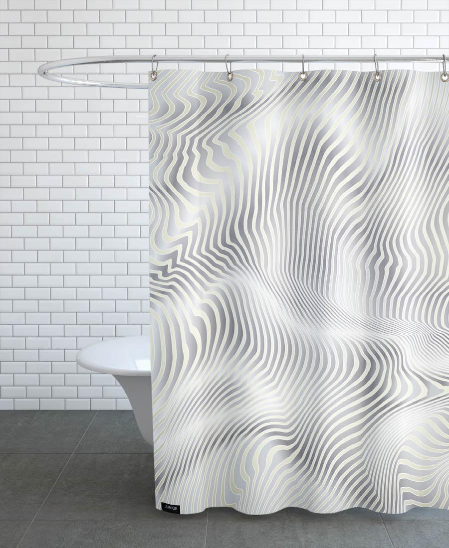 Rideau de douche en polyester en Marron/150x200 Rideau de douche en polyester en Marron/150x200