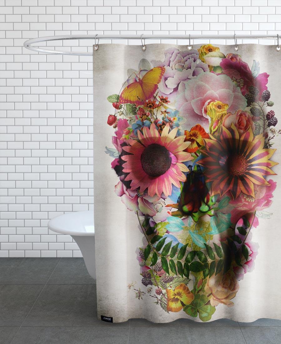 Rideau de douche en polyester en Multicolore/150x200 Rideau de douche en polyester en Multicolore/150x200