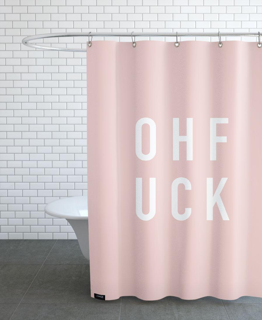 Rideau de douche en polyester en Blanc & Noir/150x200 Rideau de douche en polyester en Blanc & Noir/150x200