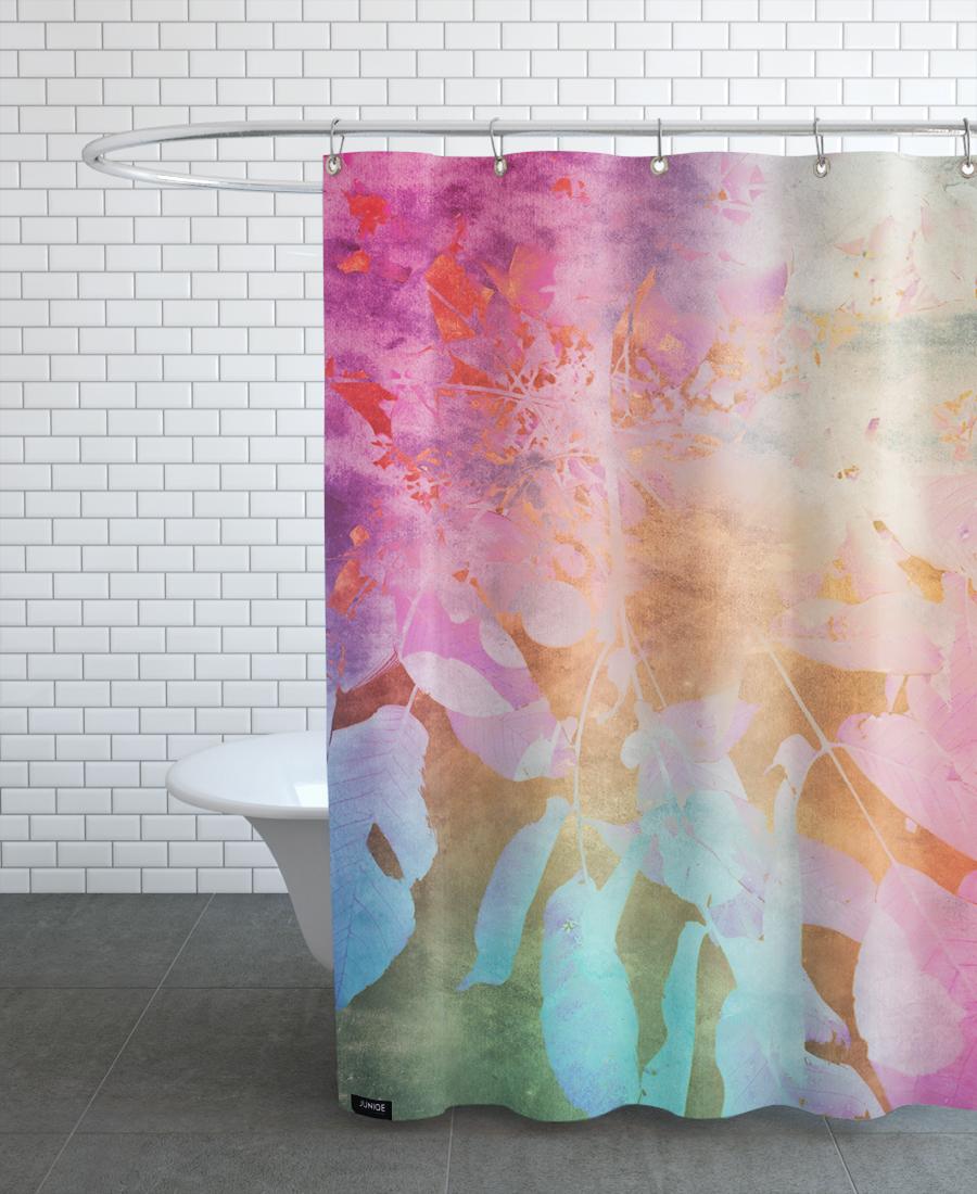Rideau de douche en polyester en Rose/150x200 Rideau de douche en polyester en Rose/150x200
