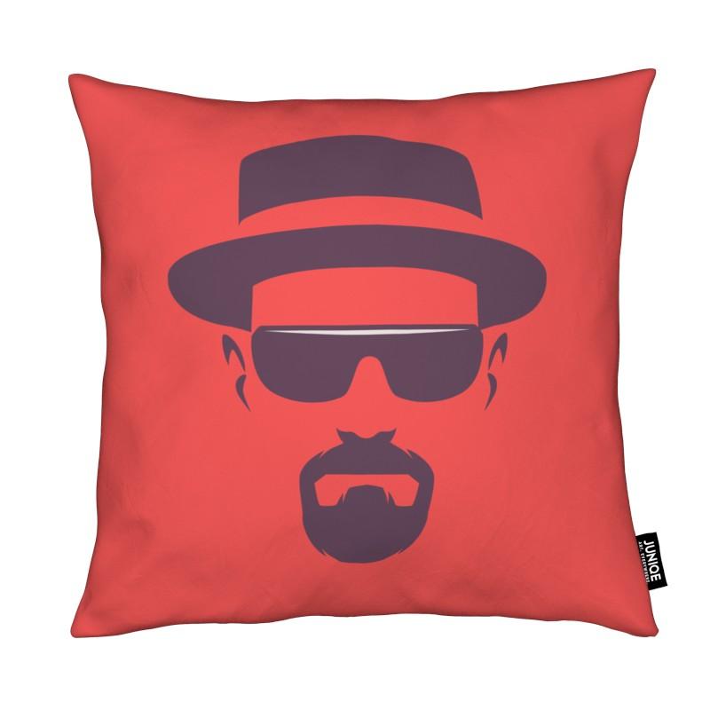 Coussin en microfibre en Rouge/30x30 (photo) Coussin en microfibre en Rouge/30x30