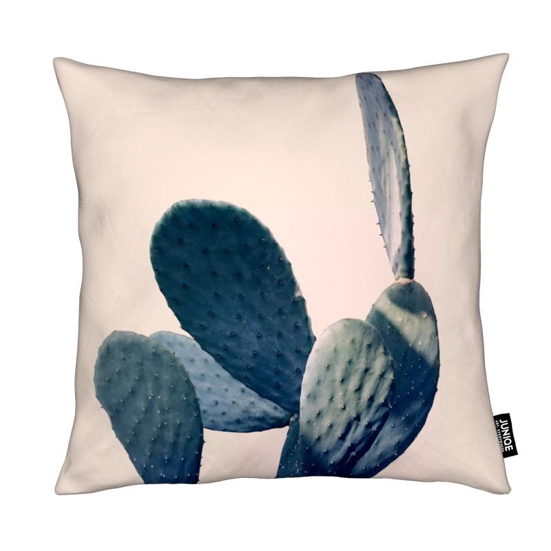 Coussin en microfibre en Rose & Vert/30x30 (photo) Coussin en microfibre en Rose & Vert/30x30