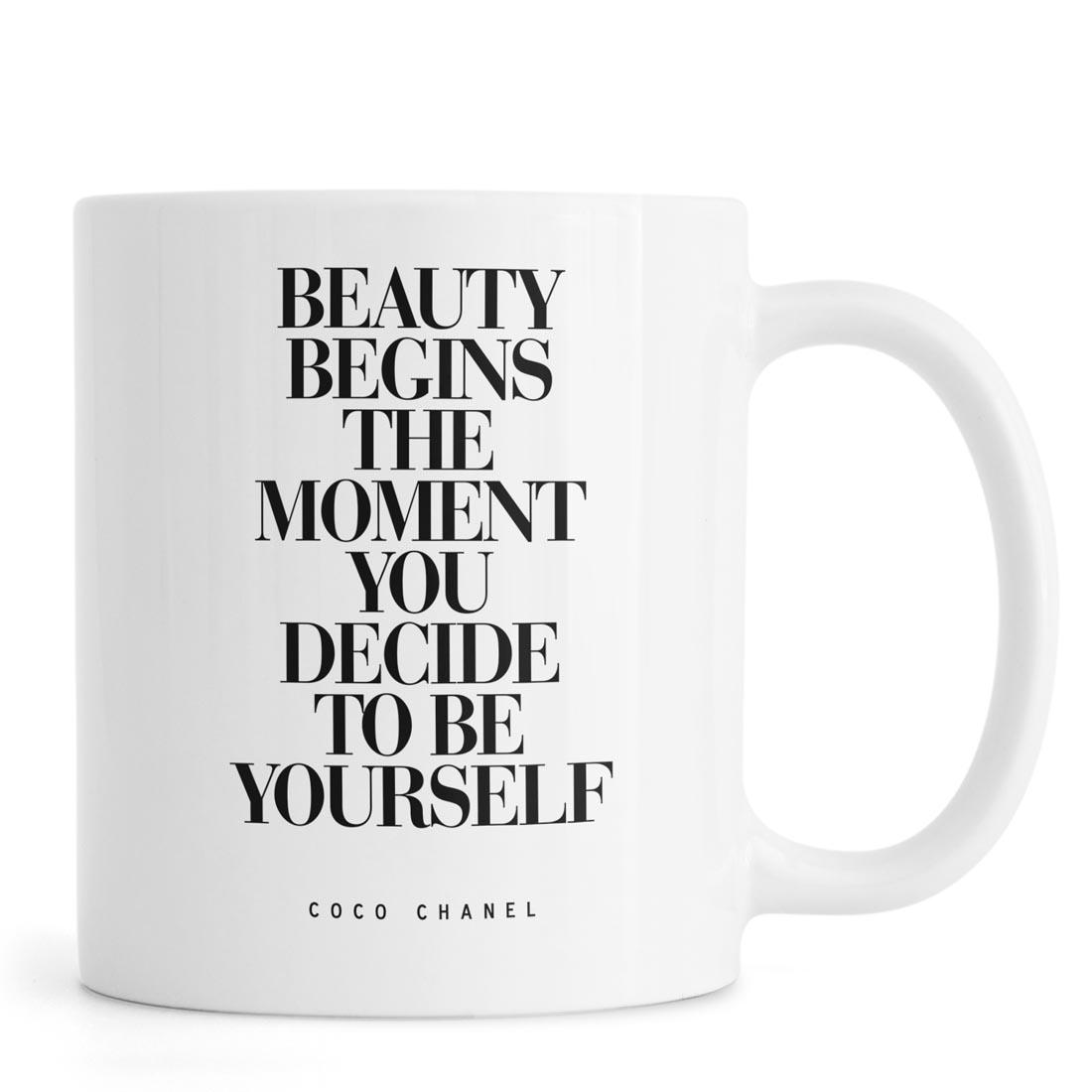 Mug en céramique en Blanc & Noir (photo) Mug en céramique en Blanc & Noir