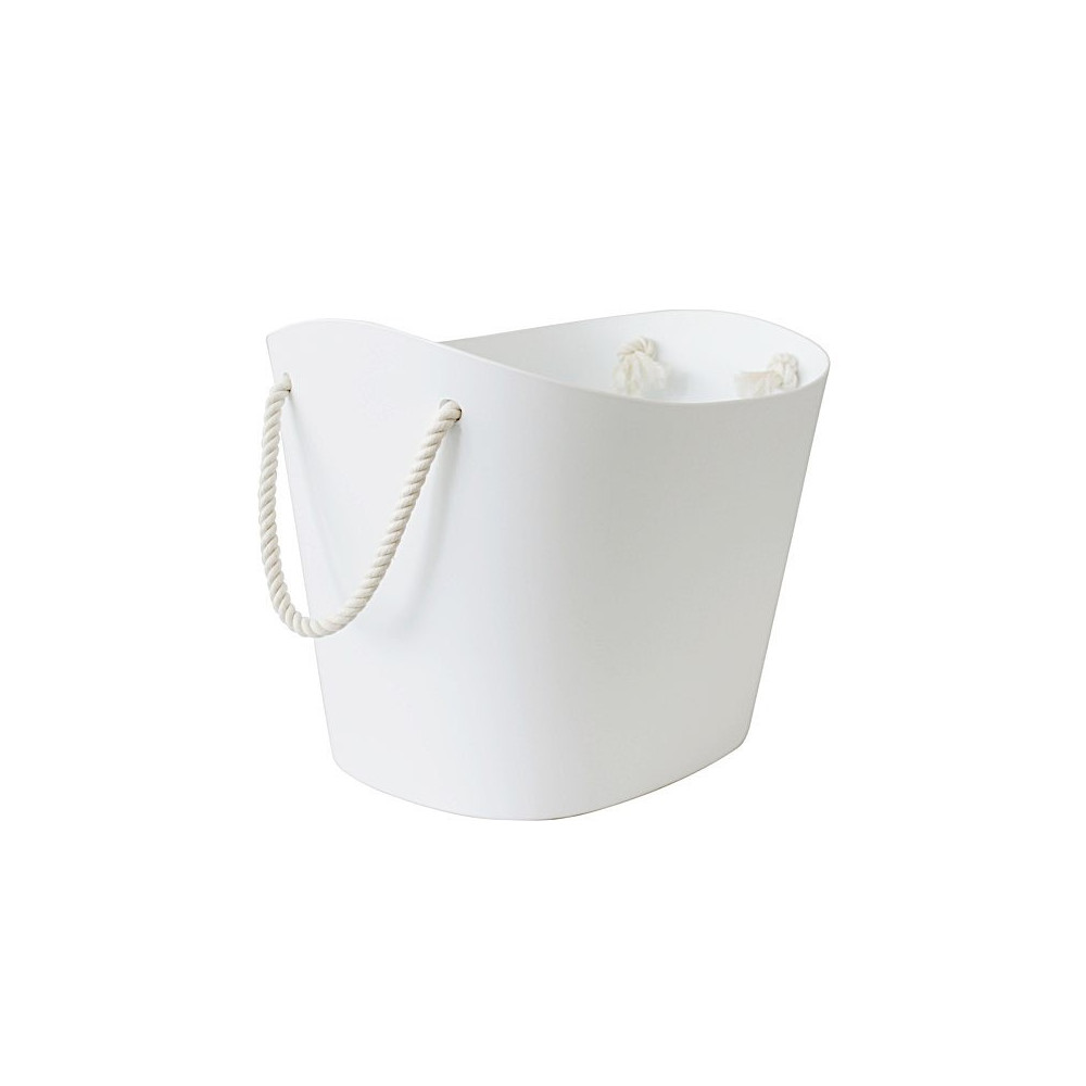 Panier de rangement blanc 36x29cm Panier de rangement blanc 36x29cm
