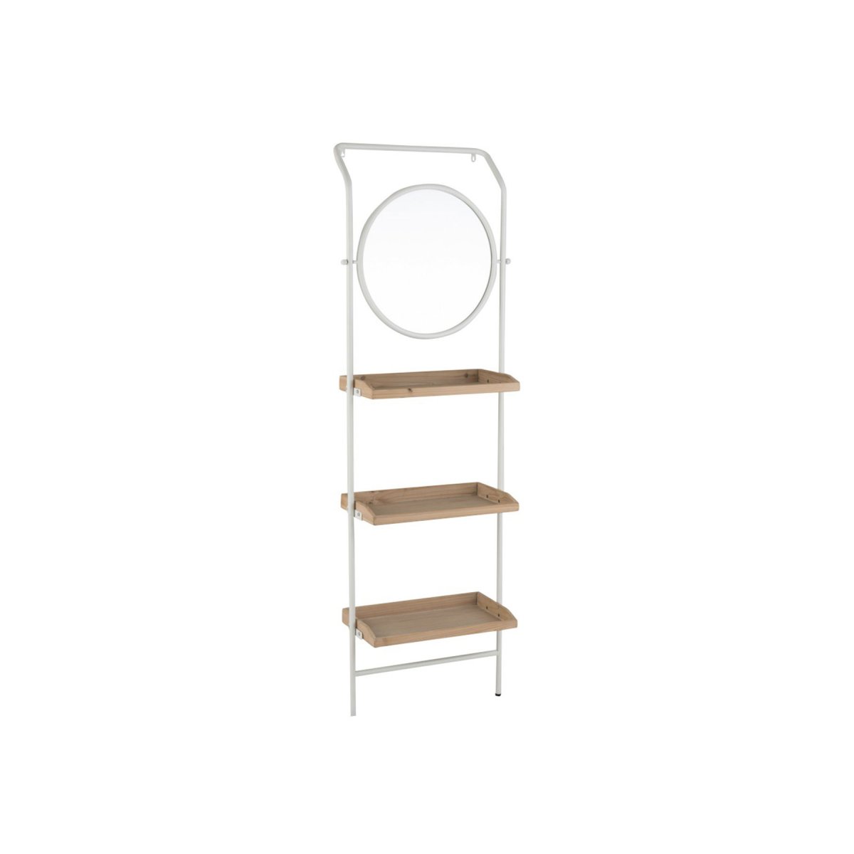 Petite étagère 3 étages avec miroir Petite étagère 3 étages avec miroir
