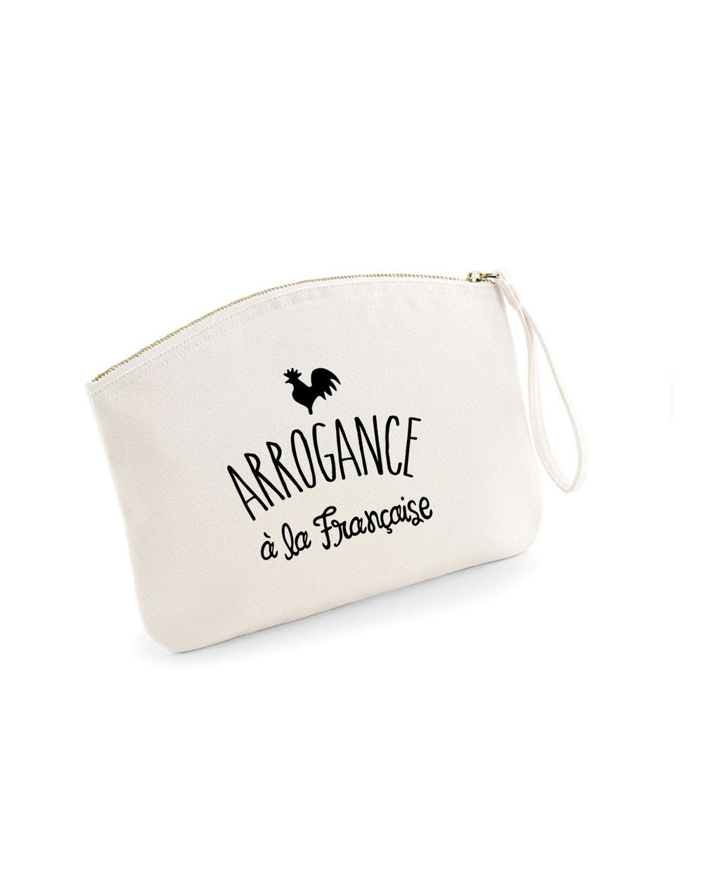 ARROGANCE À LA FRANÇAISE - Pochette Natural en coton ARROGANCE À LA FRANÇAISE - Pochette Natural en coton