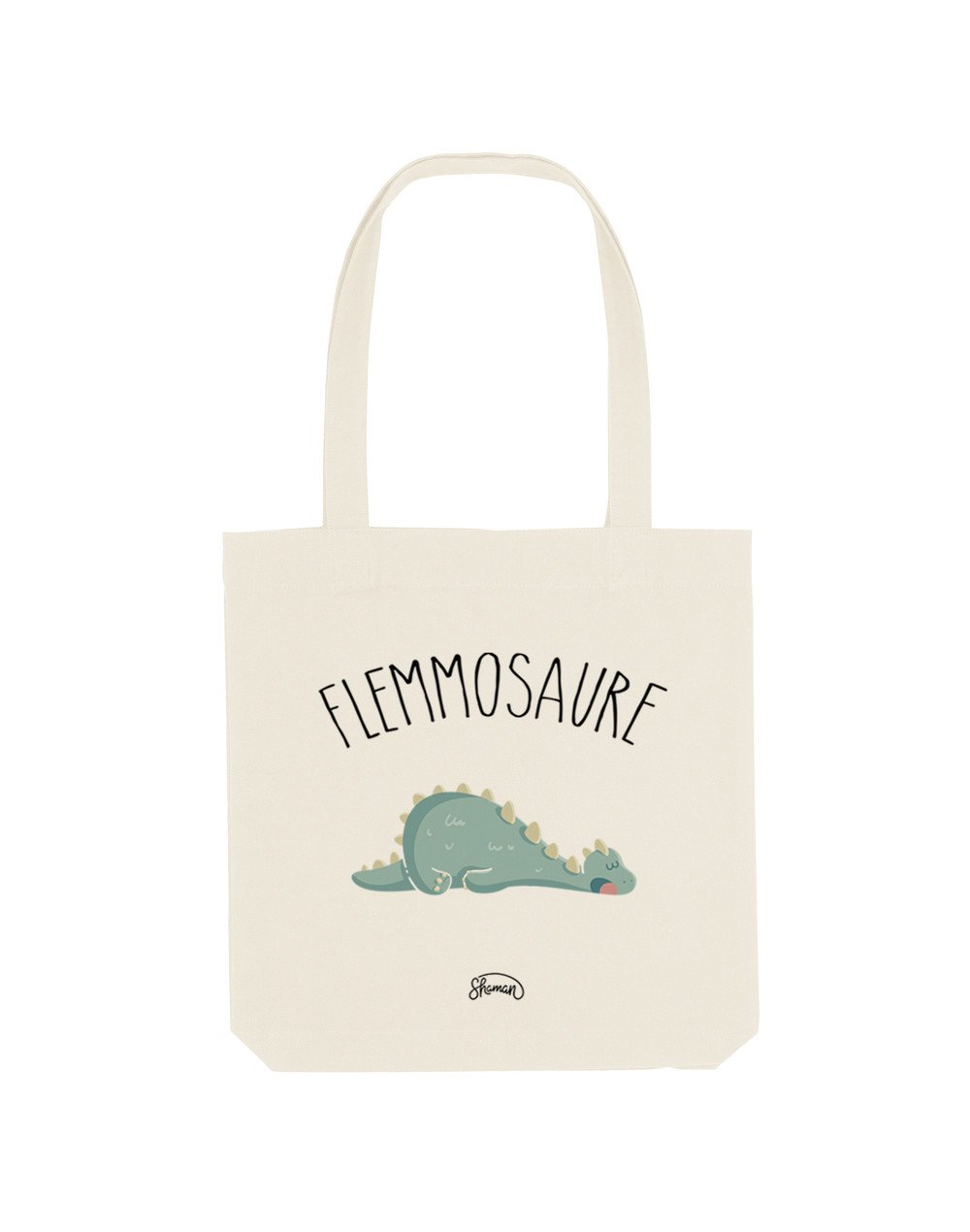 FLEMMOSAURE - Tote Bag Natural en coton FLEMMOSAURE - Tote Bag Natural en coton