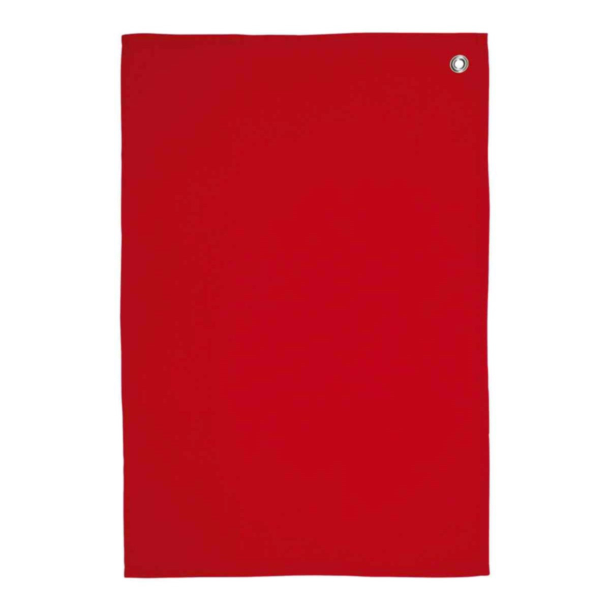 Lot de 3 torchons en coton lavé avec œillet Rubis 50x70 cm