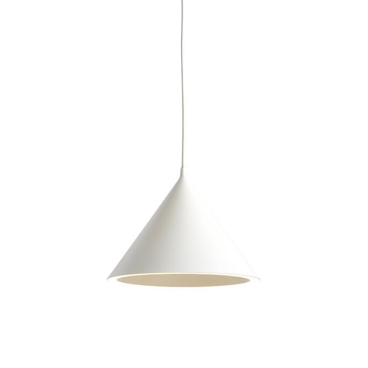 Suspension en aluminium laqué époxy blanc Suspension en aluminium laqué époxy blanc