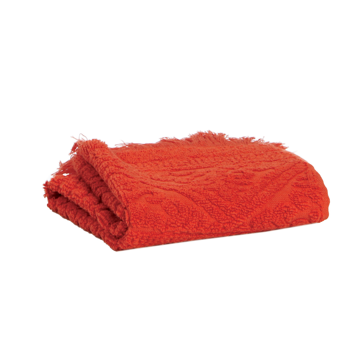 Drap de douche en coton mandarine 70 x 140 Drap de douche en coton mandarine 70 x 140