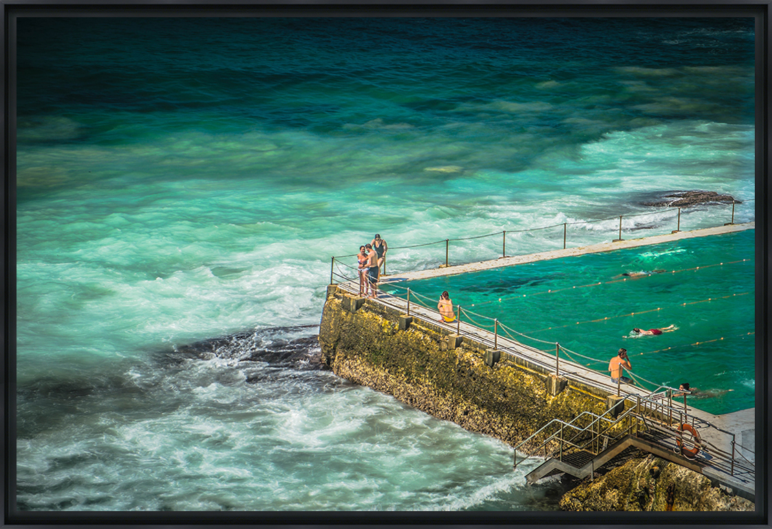 BONDI ICEBERG I - Photo encadrée de Cyril Cayssalie 60x40 cm BONDI ICEBERG I - Photo encadrée de Cyril Cayssalie 60x40 cm