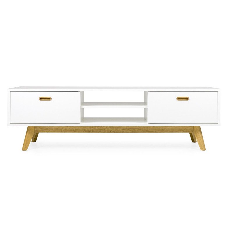 Meuble TV contemporain en bois