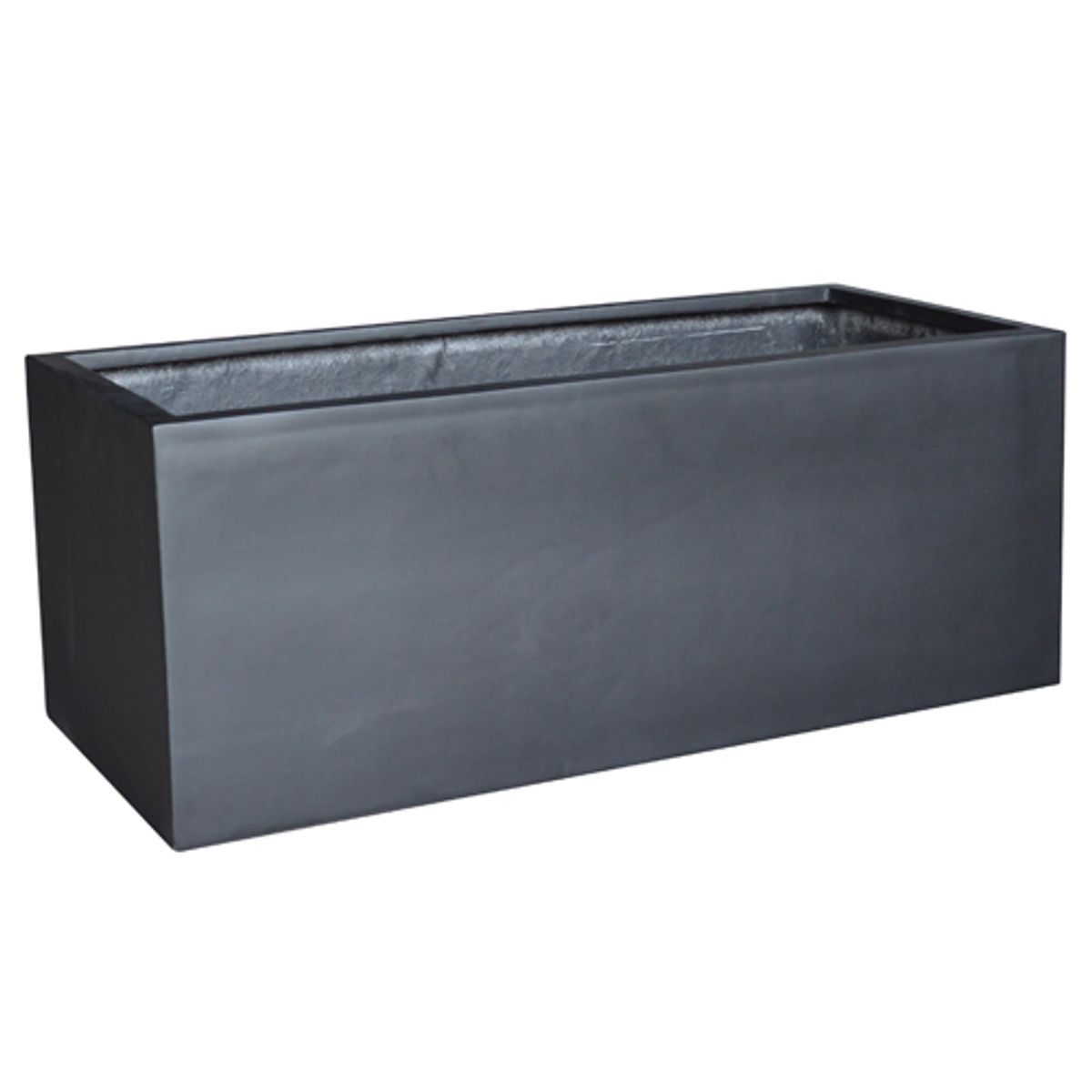 Jardinière rectangulaire à poser noir Jardinière rectangulaire à poser noir