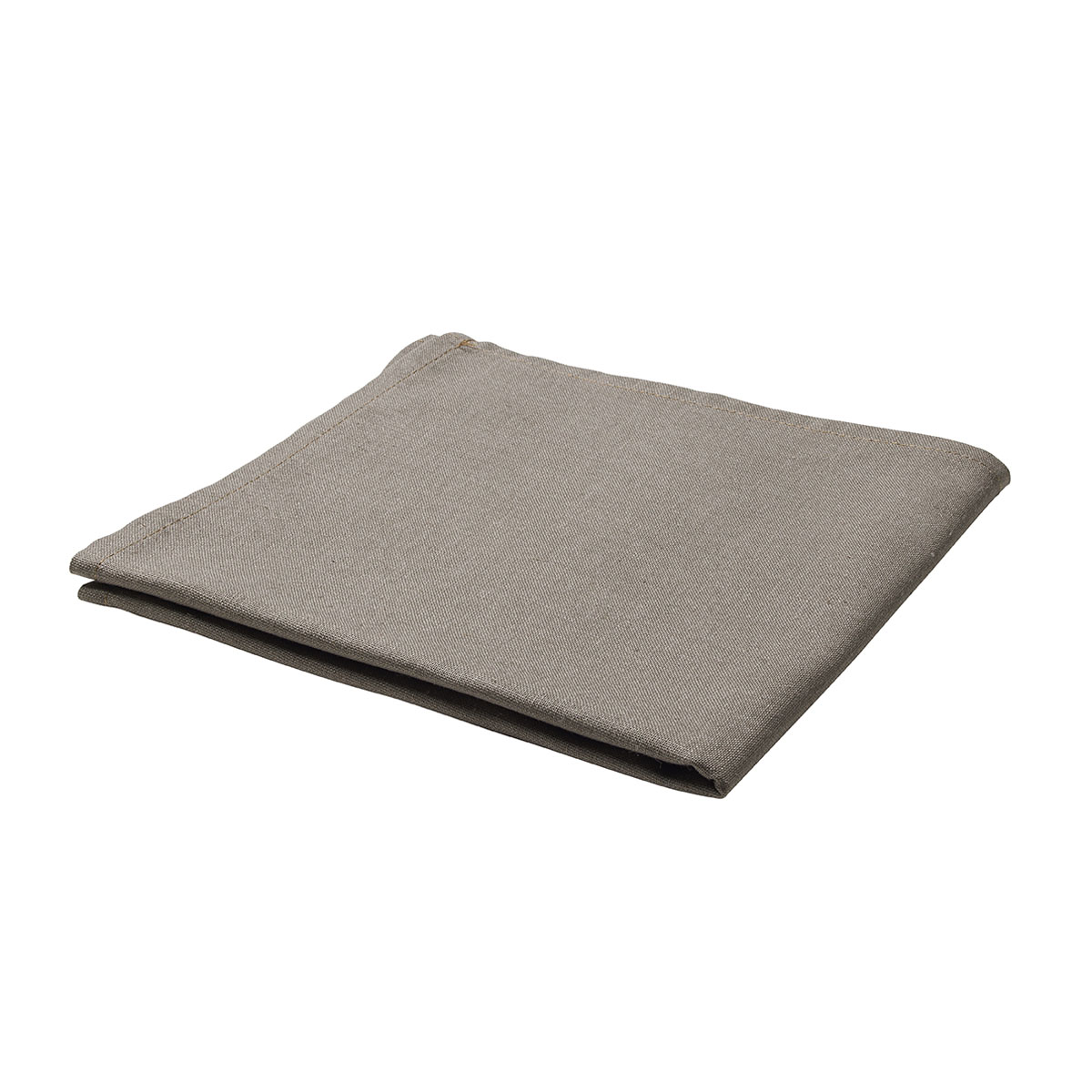 serviette de table unie en polylin, pavot 45 x 45 cm