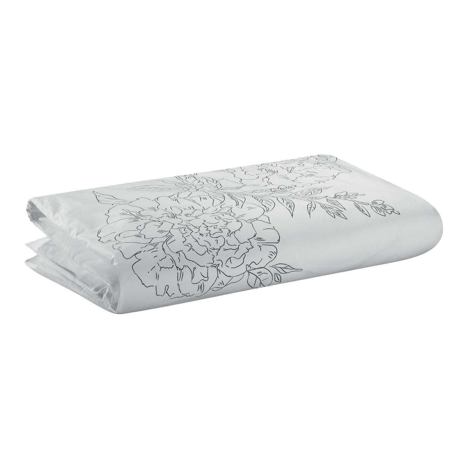 Édredon Imprimé en coton blanc 85 x 200 Édredon Imprimé en coton blanc 85 x 200