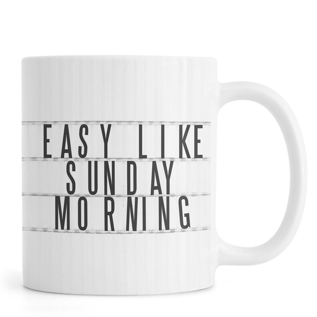 Mug en céramique en Blanc & Noir Mug en céramique en Blanc & Noir