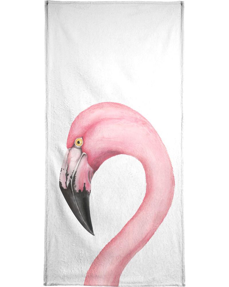 Serviette de plage en éponge-velours en Rose/90x180 Serviette de plage en éponge-velours en Rose/90x180
