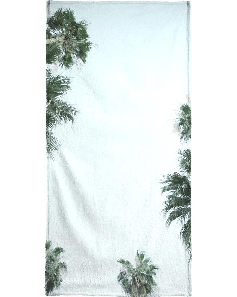 Serviette de plage en éponge-velours en Bleu & Noir/90x180 Serviette de plage en éponge-velours en Bleu & Noir/90x180